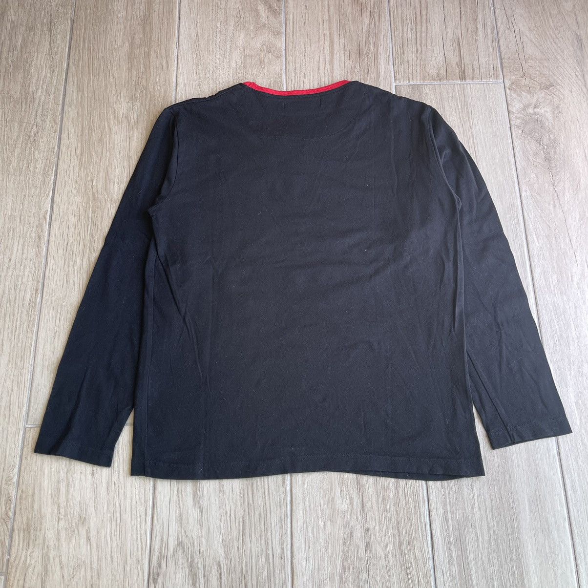 Japanese Brand Triune 3 Design Gothic Poem Eyelet Cross Chain Layer T-Shirt Size US L / EU 52-54 / 3 - 4 Thumbnail