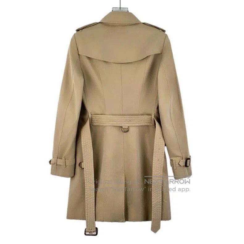 Burberry Burberry Brown Cotton Trench Coat. Size US S / EU 44-46 / 1 - 2 Thumbnail