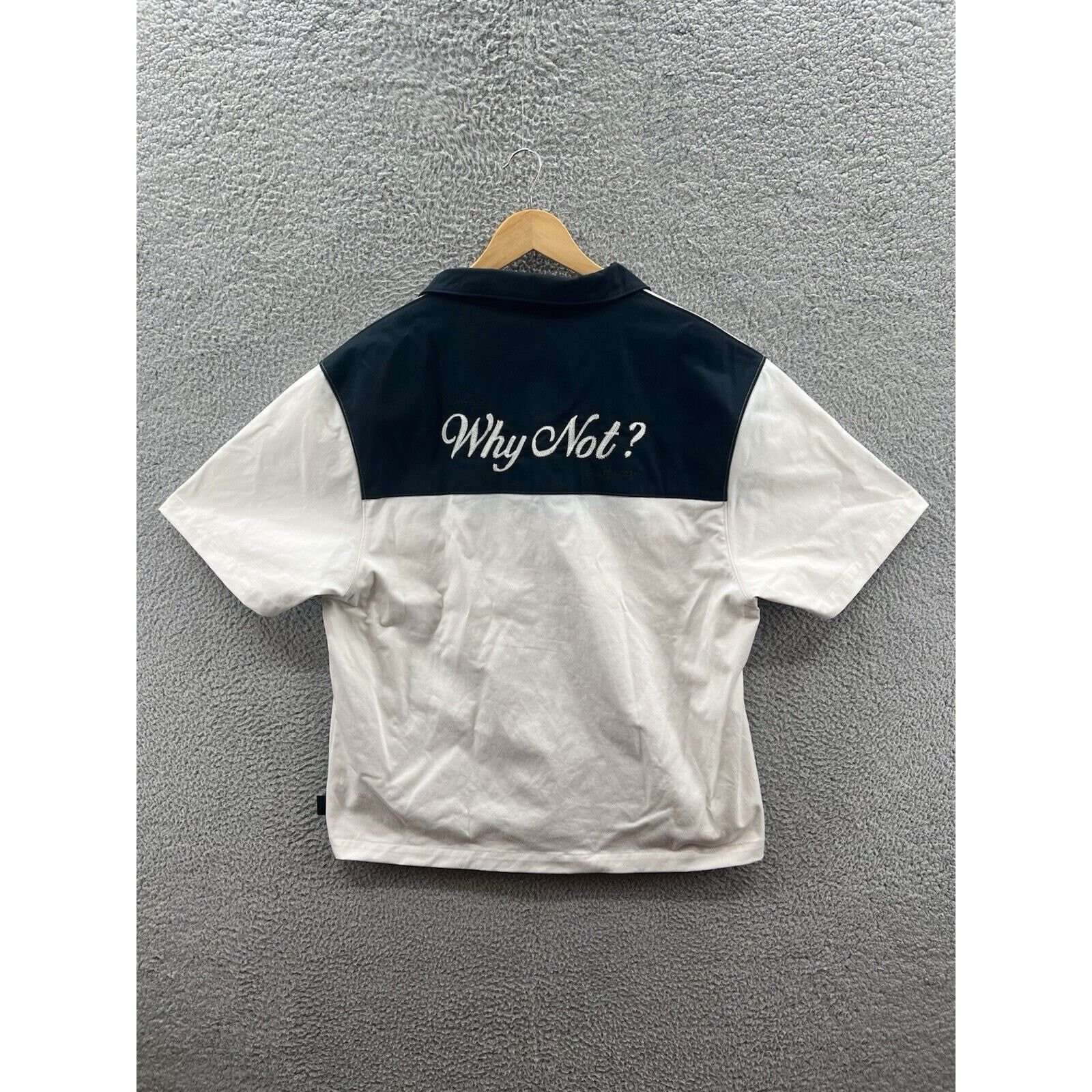 Jordan Brand Air Jordan Why Not Button Down Shirt Phantom White DX0600030 Size US L / EU 52-54 / 3 - 2 Thumbnail