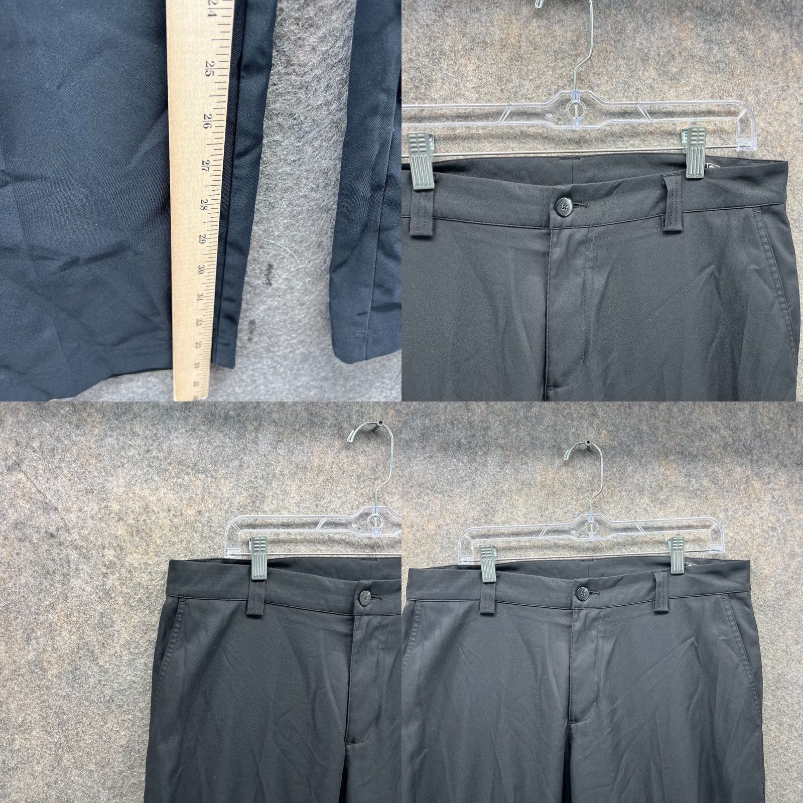 Adidas Adidas Pants Men 34x34 Black Chino Pleated Trousers Vintage Straight Leg 34 Inseam Men’s Regular Fit Front Pleated Front Pocket Size US 34 / EU 50 - 8 Thumbnail