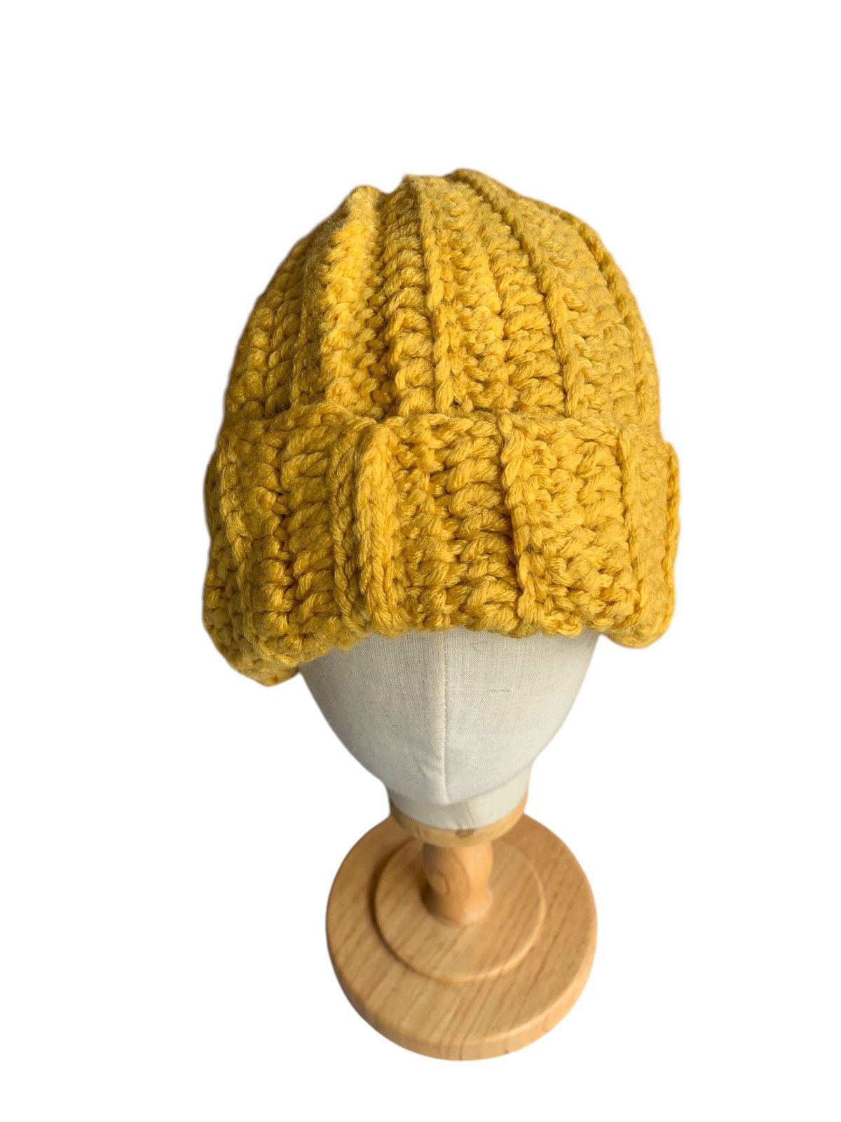 Japanese Brand × Kapital × Vintage Knitted Crochet Winter sessions Big Beanie Hats Size ONE SIZE - 5 Thumbnail