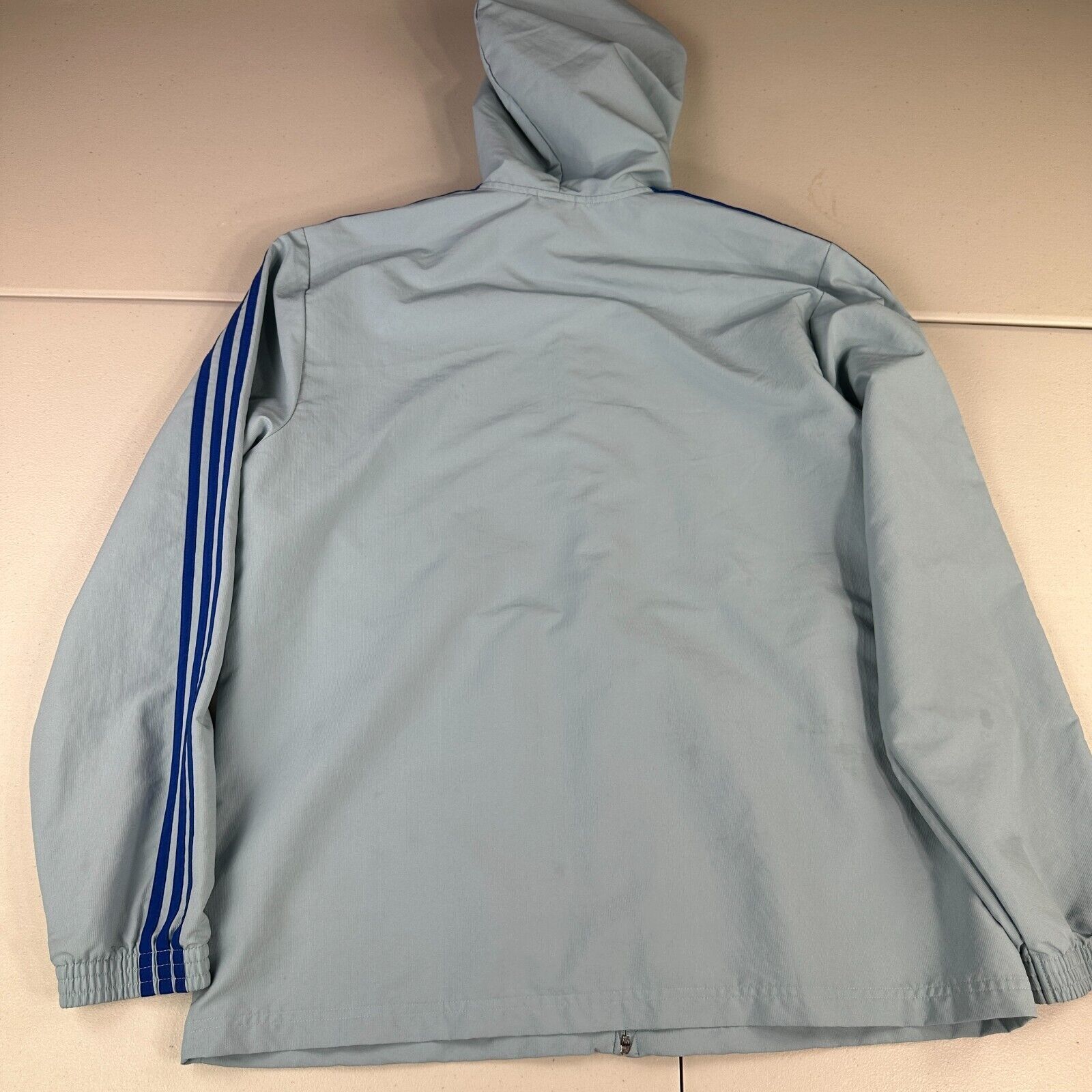 Adidas Adidas Track Jacket Men Adult Size Large Full Zip Blue Size US L / EU 52-54 / 3 - 6 Thumbnail