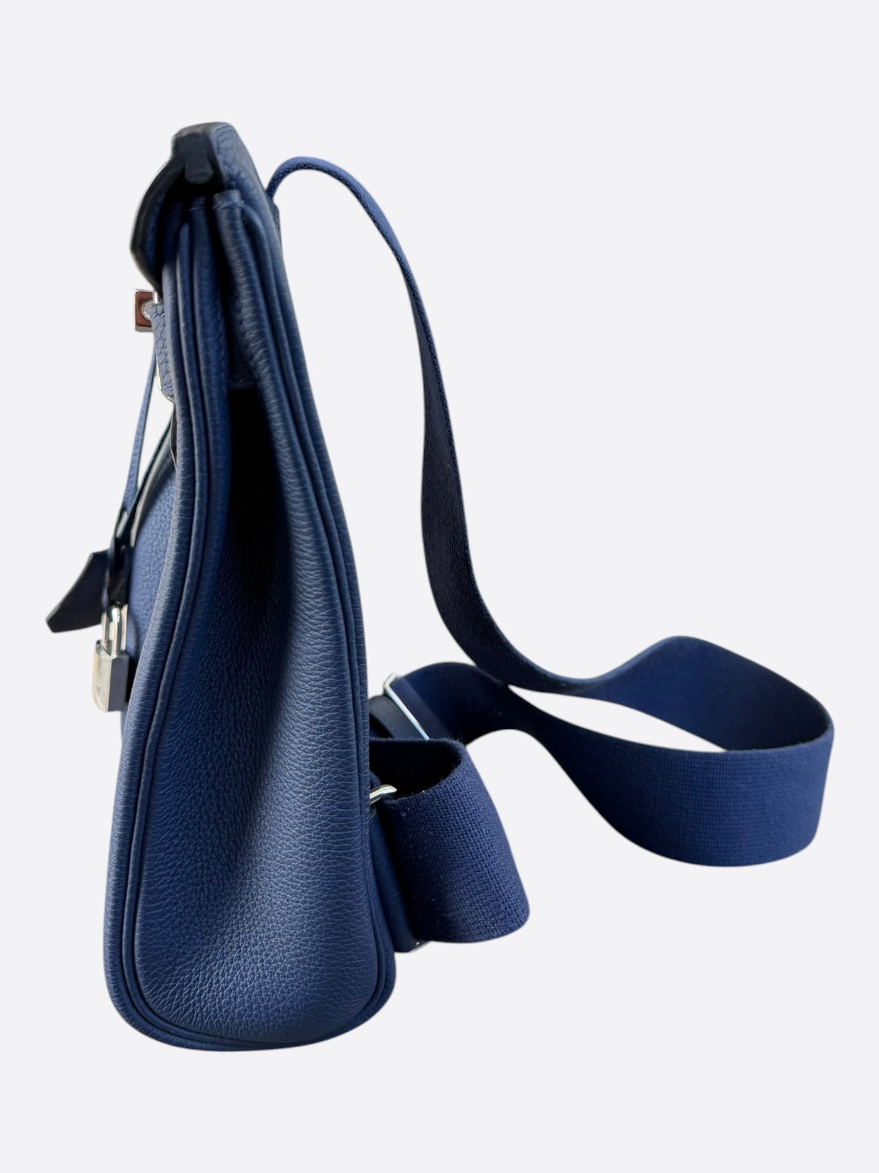 Hermes Hermes Navy HAC A Dos Crossbody Backpack Size ONE SIZE - 4 Thumbnail