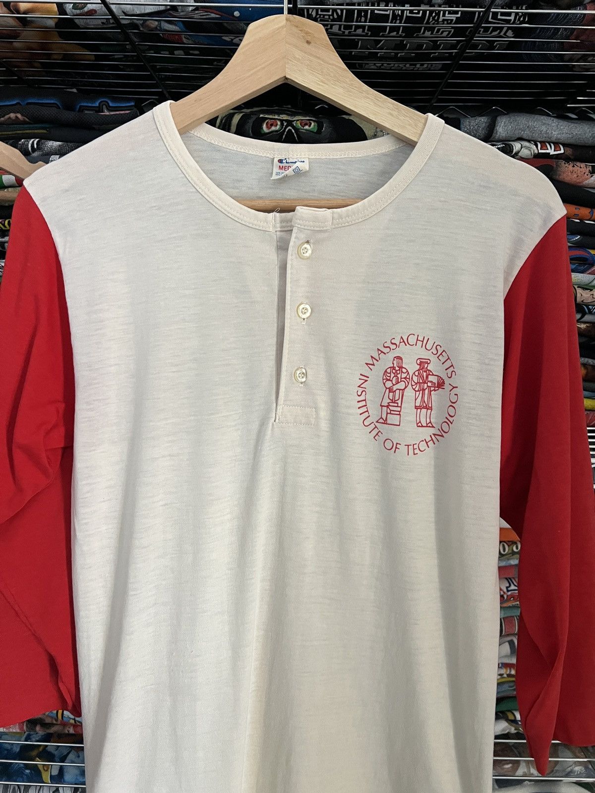 Champion 80s Massachusetts Institute of Technology Baseball Jersey Size US M / EU 48-50 / 2 - 2 Thumbnail