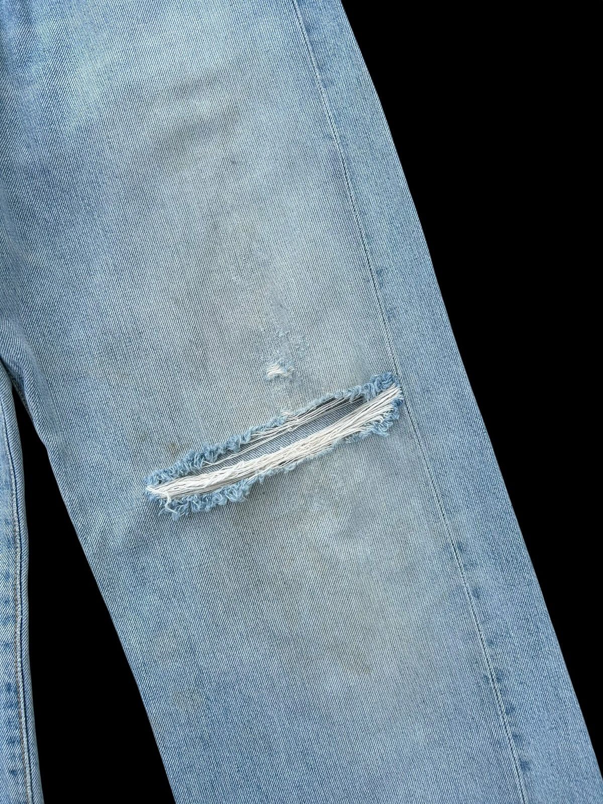 Kapital Vintage Edwin 505X Selvedge Distressed Baggy Denim Jeans Size US 32 / EU 48 - 5 Thumbnail