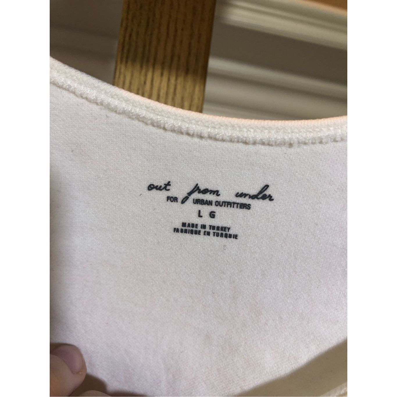 Urban Outfitters Urban Outfitters Out From Under Women’s White Eye-lit Hole L Size L / US 10 / IT 46 - 5 Thumbnail