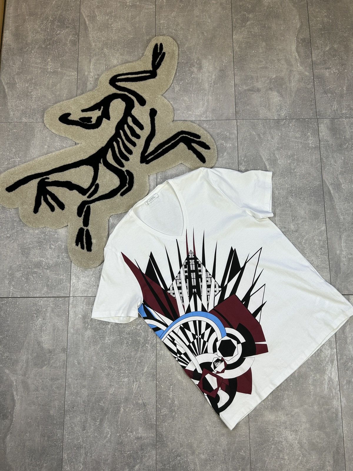 Versace Mens Versace Collection T-shirt luxury big logo tee y2k rare Size US XL / EU 56 / 4 - 1 Thumbnail