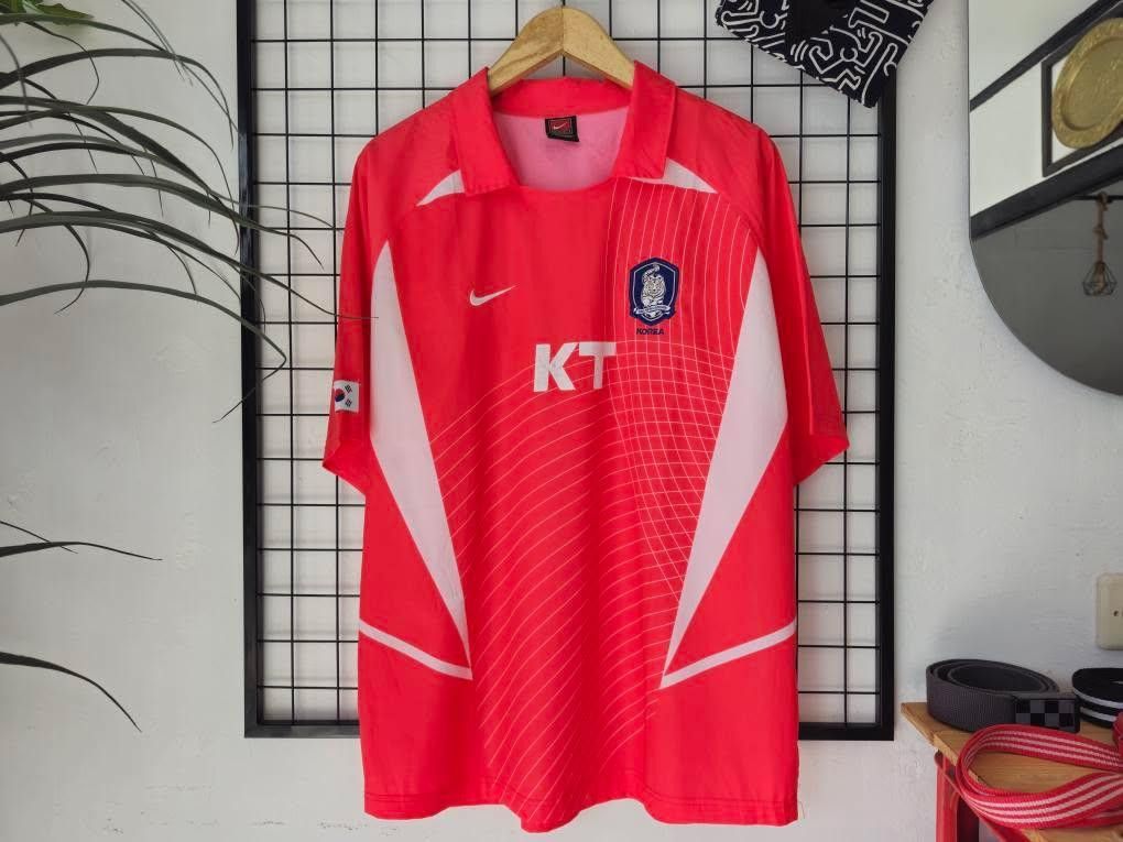 Nike Nike South Korea National Team Home Jersey 2002 Size US L / EU 52-54 / 3 - 1 Thumbnail
