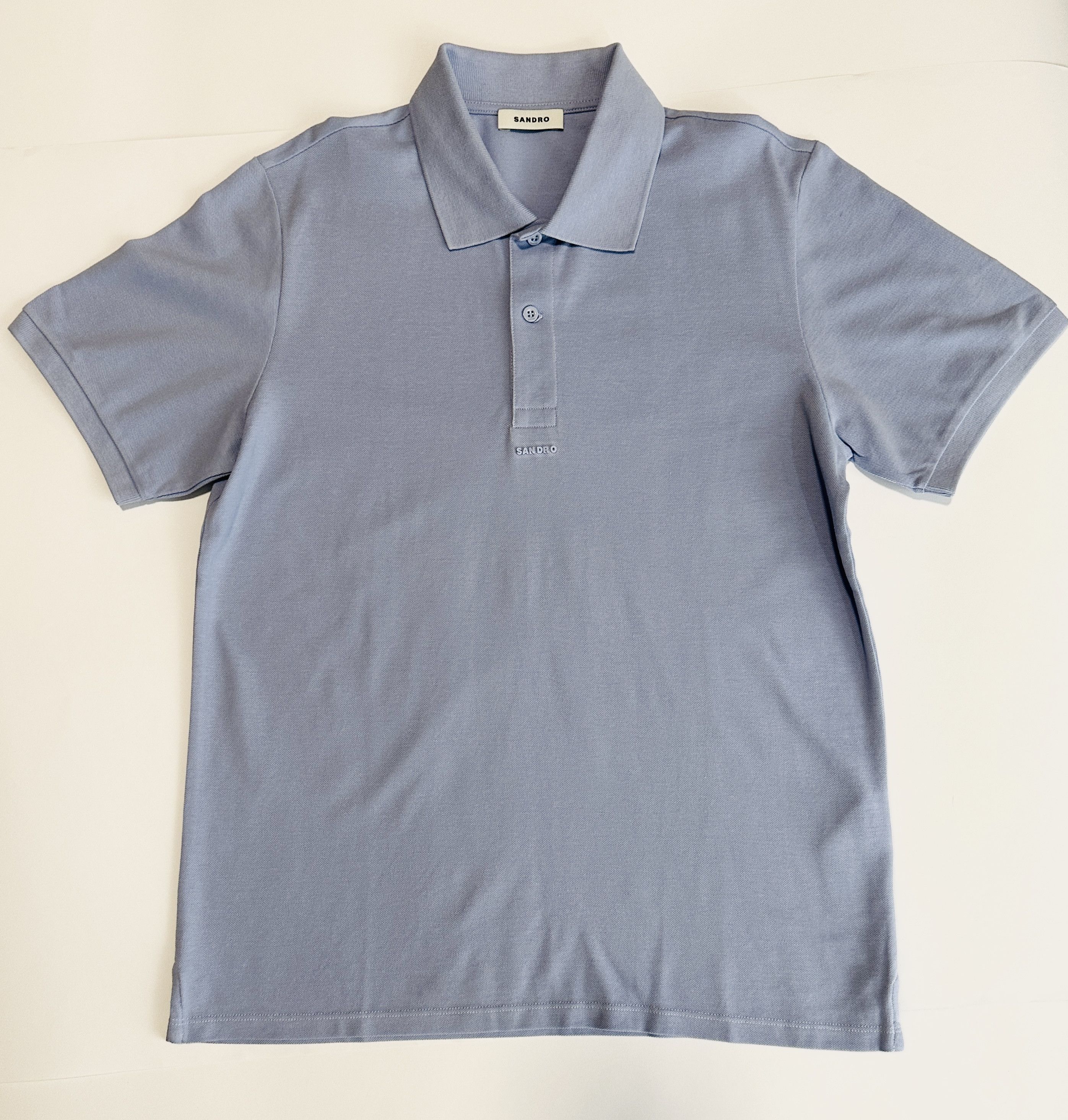 Sandro Blue polo t-shirt Size US M / EU 48-50 / 2 - 1 Thumbnail