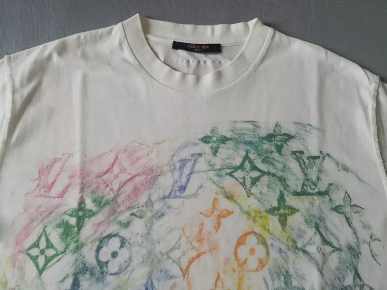 Louis Vuitton Louis Vuitton Crayon Graffiti Short Sleeve T-shirt 2505-Nex Size US S / EU 44-46 / 1 - 2 Thumbnail