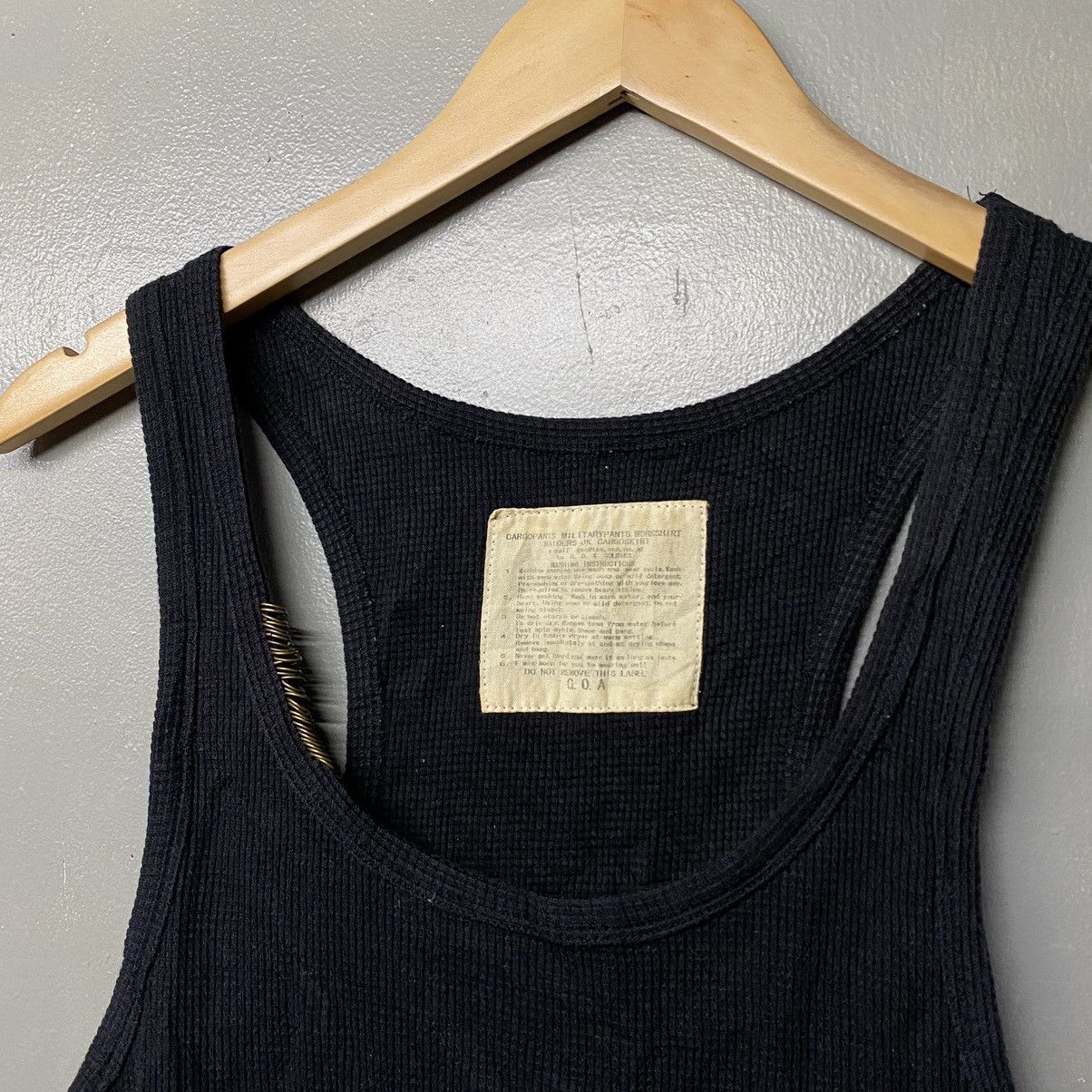 GOA Archive GOA military plain pierced tank top Size US M / EU 48-50 / 2 - 3 Thumbnail