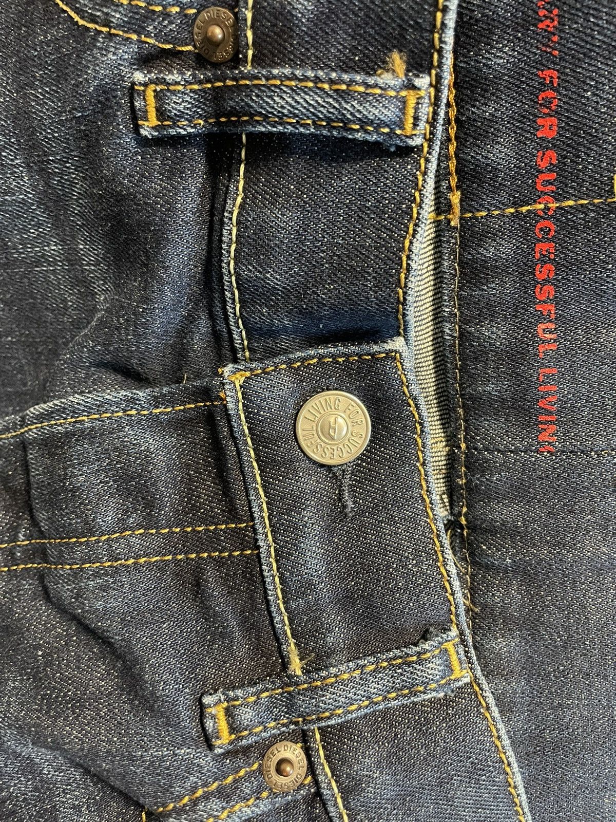 Diesel Diesel Industry Straight Jean Size US 30 / EU 46 - 6 Thumbnail