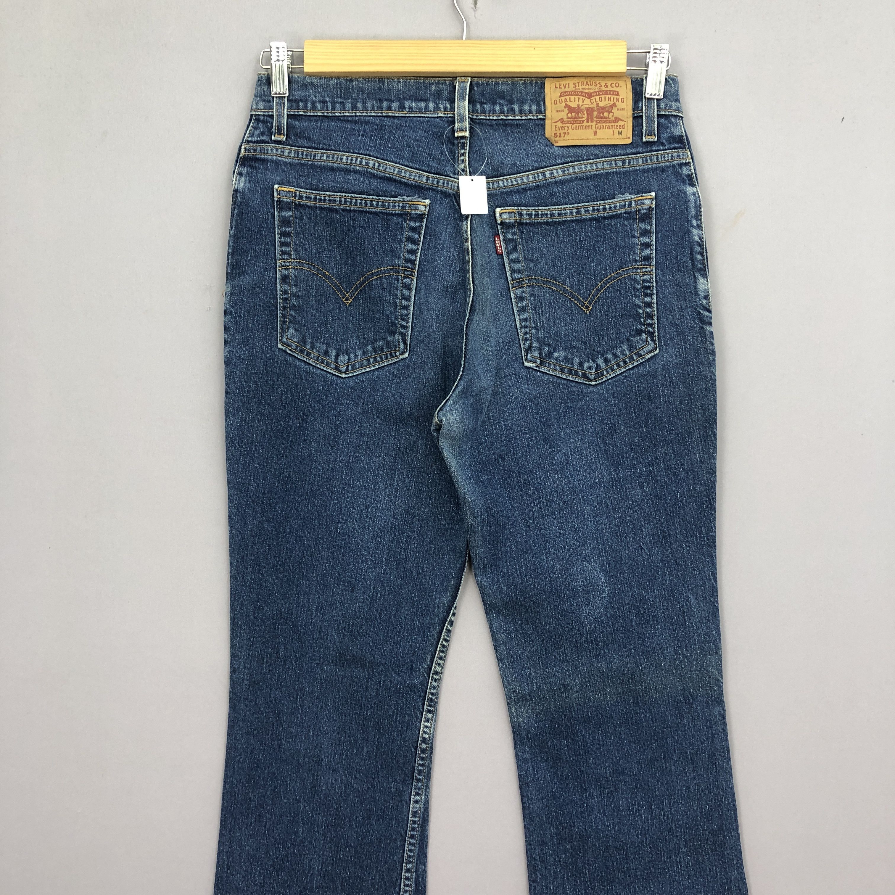 Levi's Vintage Levis Bell Bottom Jeans Levi's Flare Blue Wash Denim Size US 30 / EU 46 - 4 Thumbnail