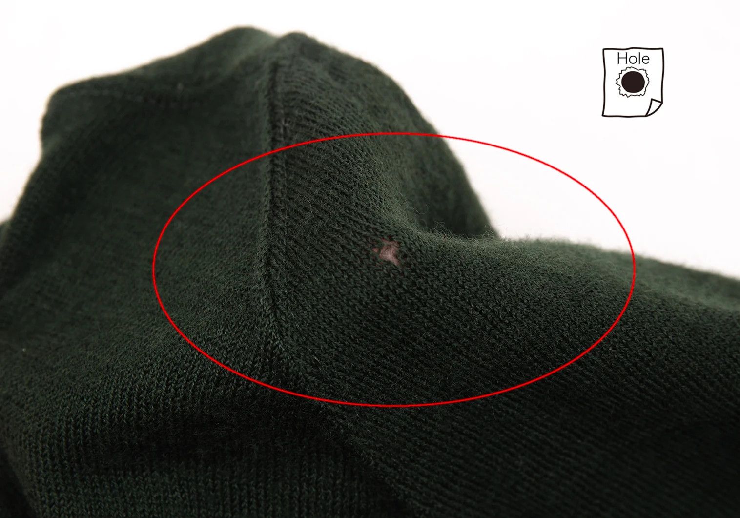 Comme des Garcons Homme Plus Wool Basic Knit Sweater in Deep Green, Size M Size US M / EU 48-50 / 2 - 9 Thumbnail