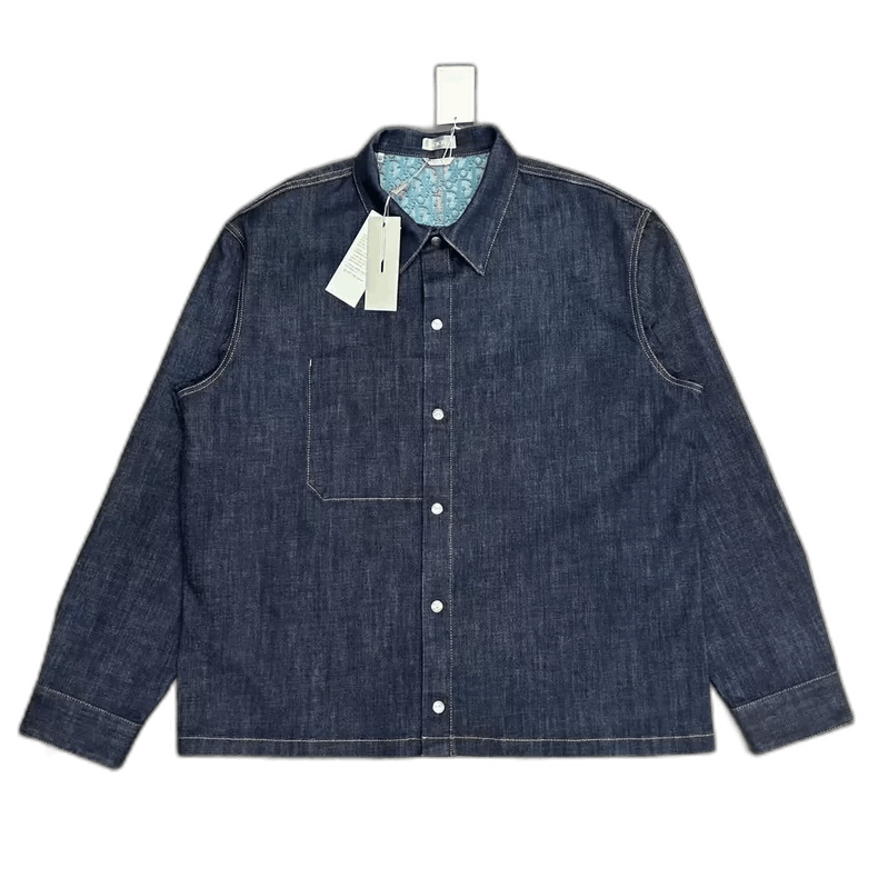 Dior DIOR Denim Jacket with Inner Print Size 54-yf Size US XXL / EU 58 / 5 - 1 Thumbnail