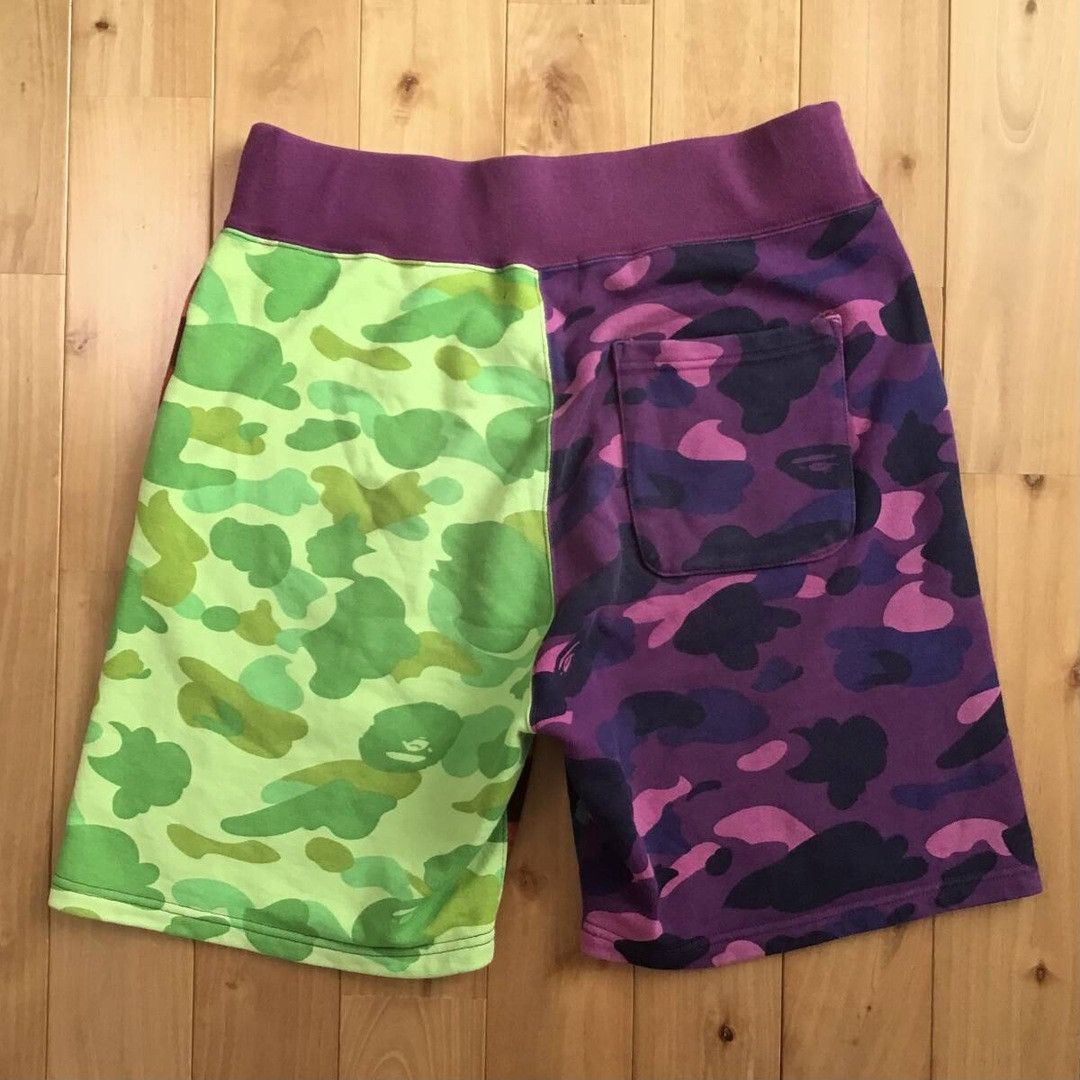 Bape BAPE Crazy camo sweat shorts a bathing ape ★size M Size US 32 / EU 48 - 3 Thumbnail