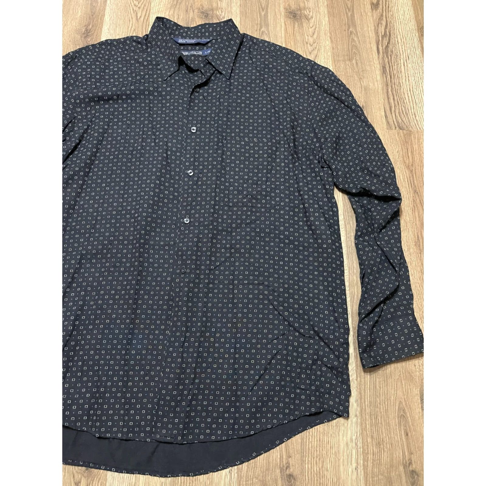 Nautica Nautica Shirt, Men's Size Large, Blue, Button Up, Long Sleeve, Casual, Regular Fit, Button-Up, Navy? Size US L / EU 52-54 / 3 - 4 Thumbnail