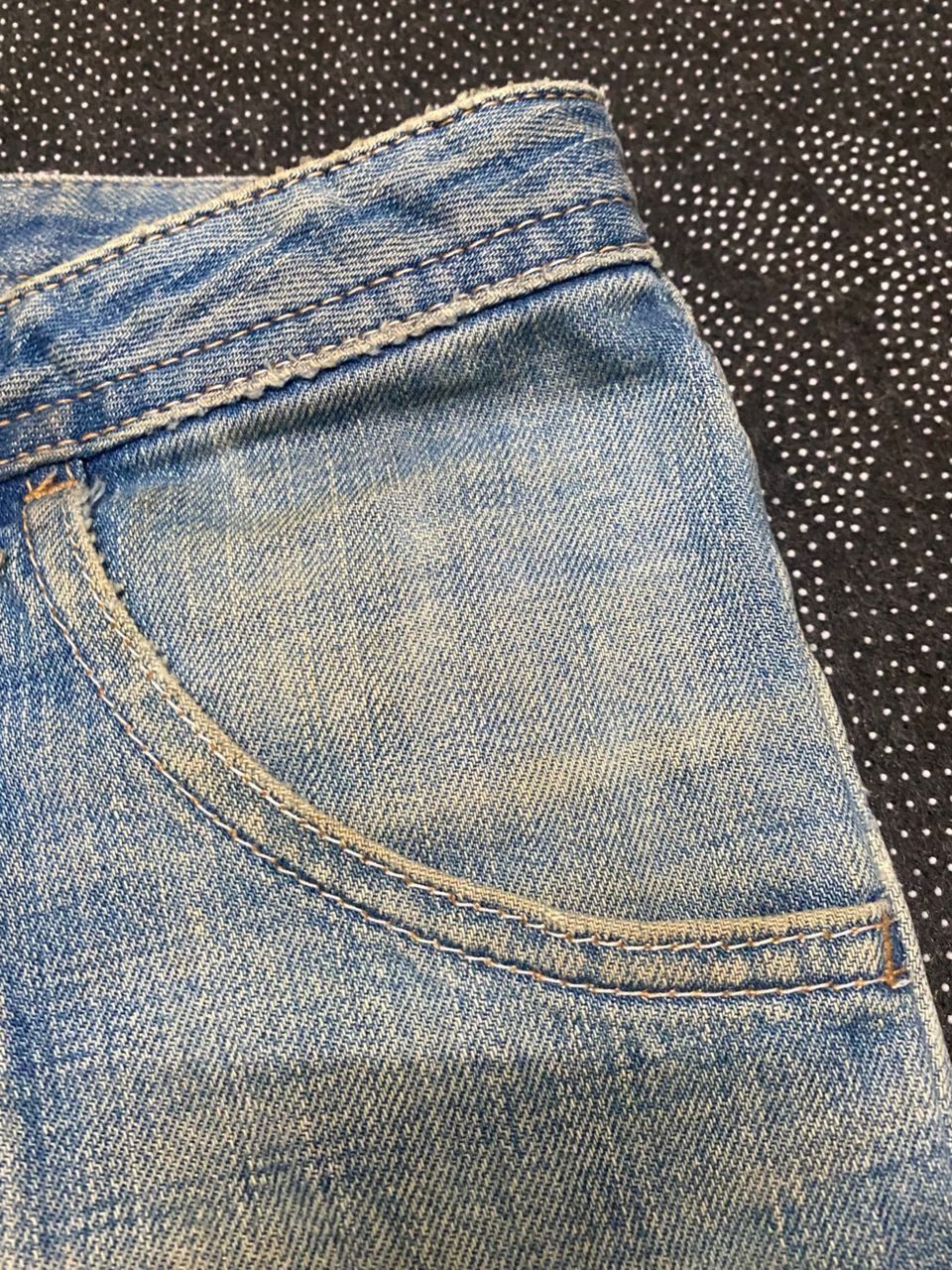If Six Was Nine 💥FLARE💥VINTAGE MOUSSY JEANS BUSHPANT DISTRESSED DENIM Size US 28 / EU 44 - 6 Thumbnail