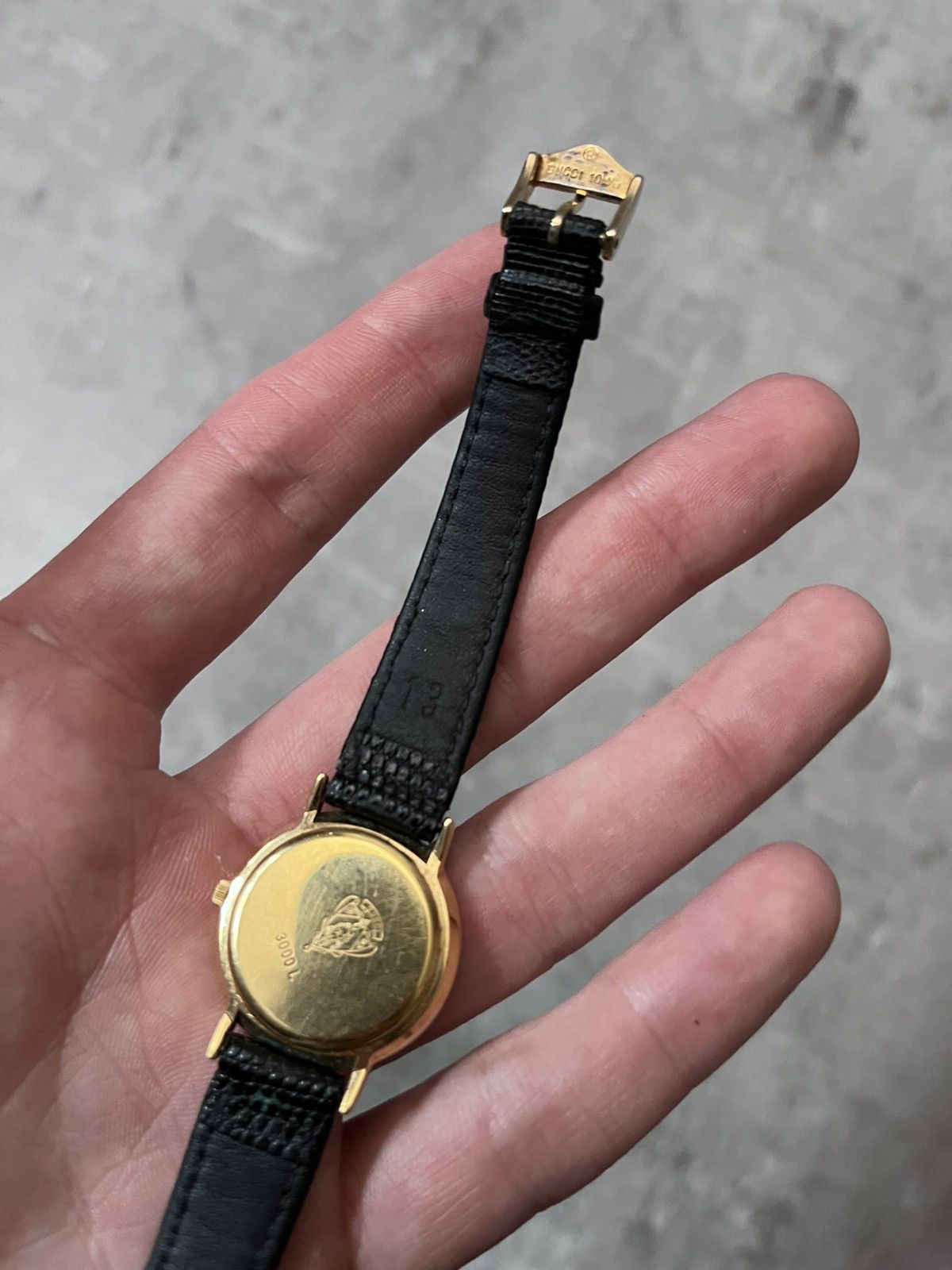 Gucci Gucci 3000L Gold Plated vintage watch Size ONE SIZE - 8 Thumbnail