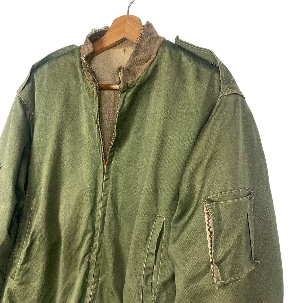 Vintage 💥40s WW2 US ARMY TANKER RARE JACKET Size US M / EU 48-50 / 2 - 9 Thumbnail