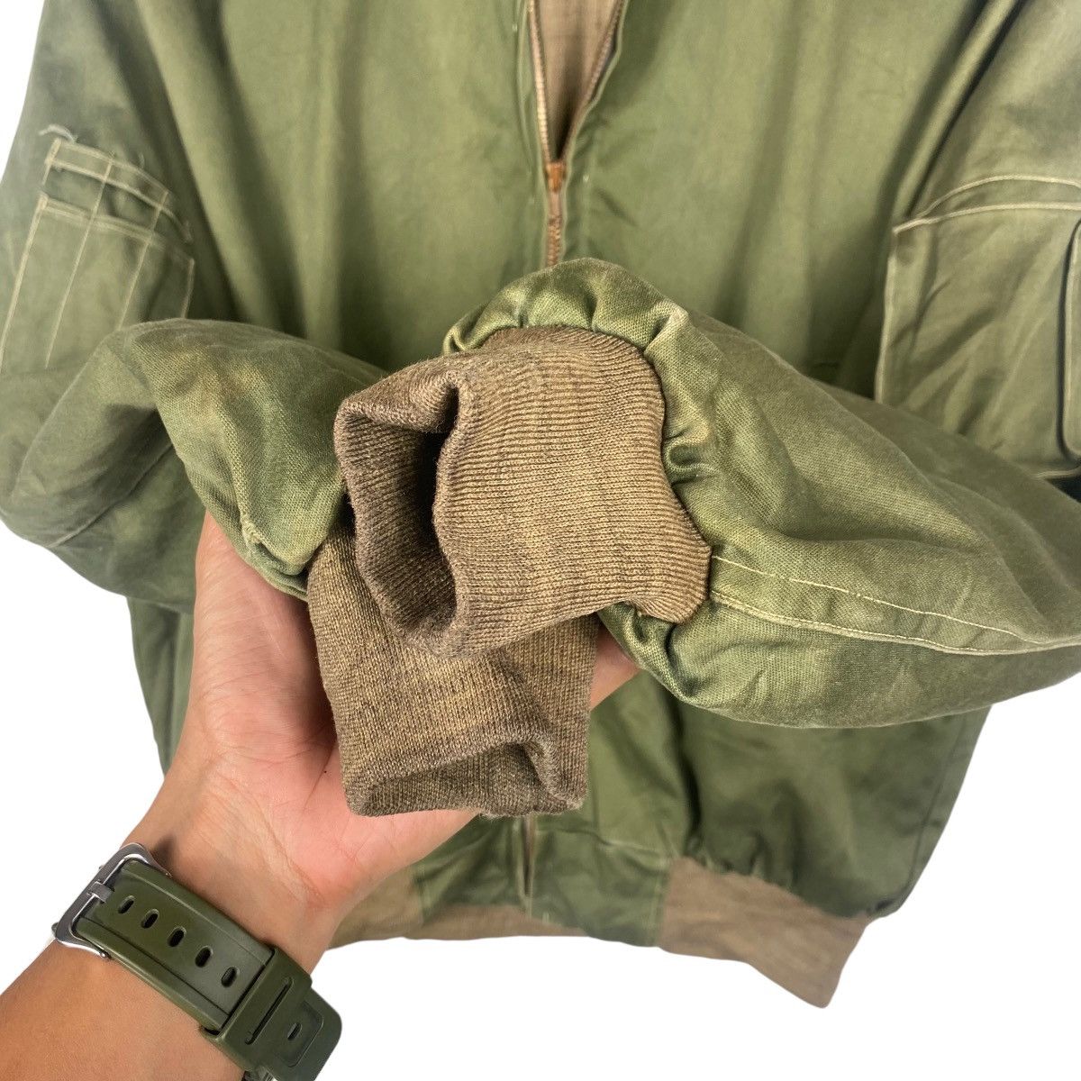Vintage 💥40s WW2 US ARMY TANKER RARE JACKET Size US M / EU 48-50 / 2 - 13 Thumbnail