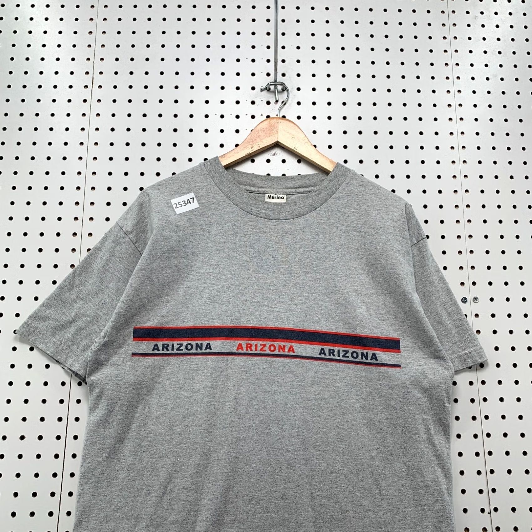 Vintage VINTAGE Arizona Shirt Gray Single Stitch MURINA Adult Large 21x29 90s Shirt Mens Size US L / EU 52-54 / 3 - 6 Thumbnail