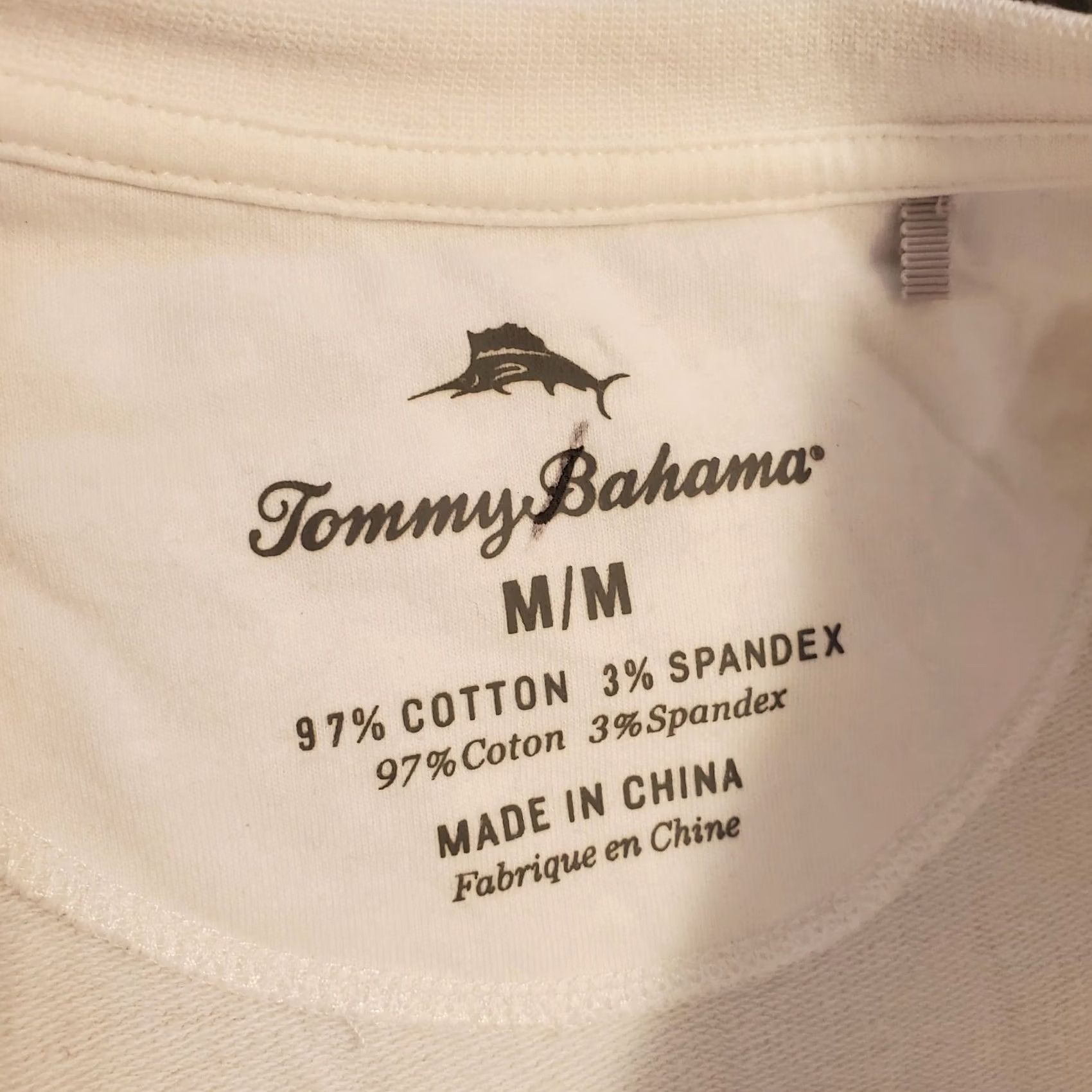 Tommy Bahama Tommy Bahama Sweatshirt Ladies M White Parrot Graphic Tropical Gold Trim Crew Neck Pullover Activewear Casual Glitter Size M / US 6-8 / IT 42-44 - 6 Thumbnail