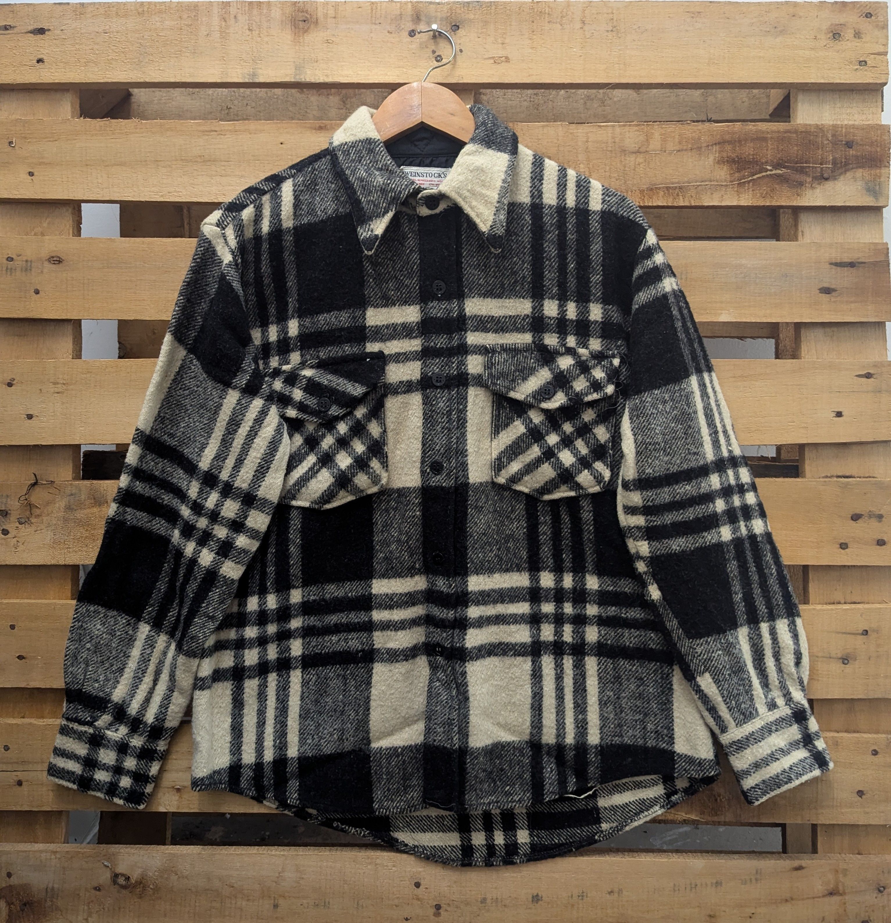 Comme des Garcons Vintage Weinstock's Wool Shirt Button Ups Medium Size US M / EU 48-50 / 2 - 1 Thumbnail