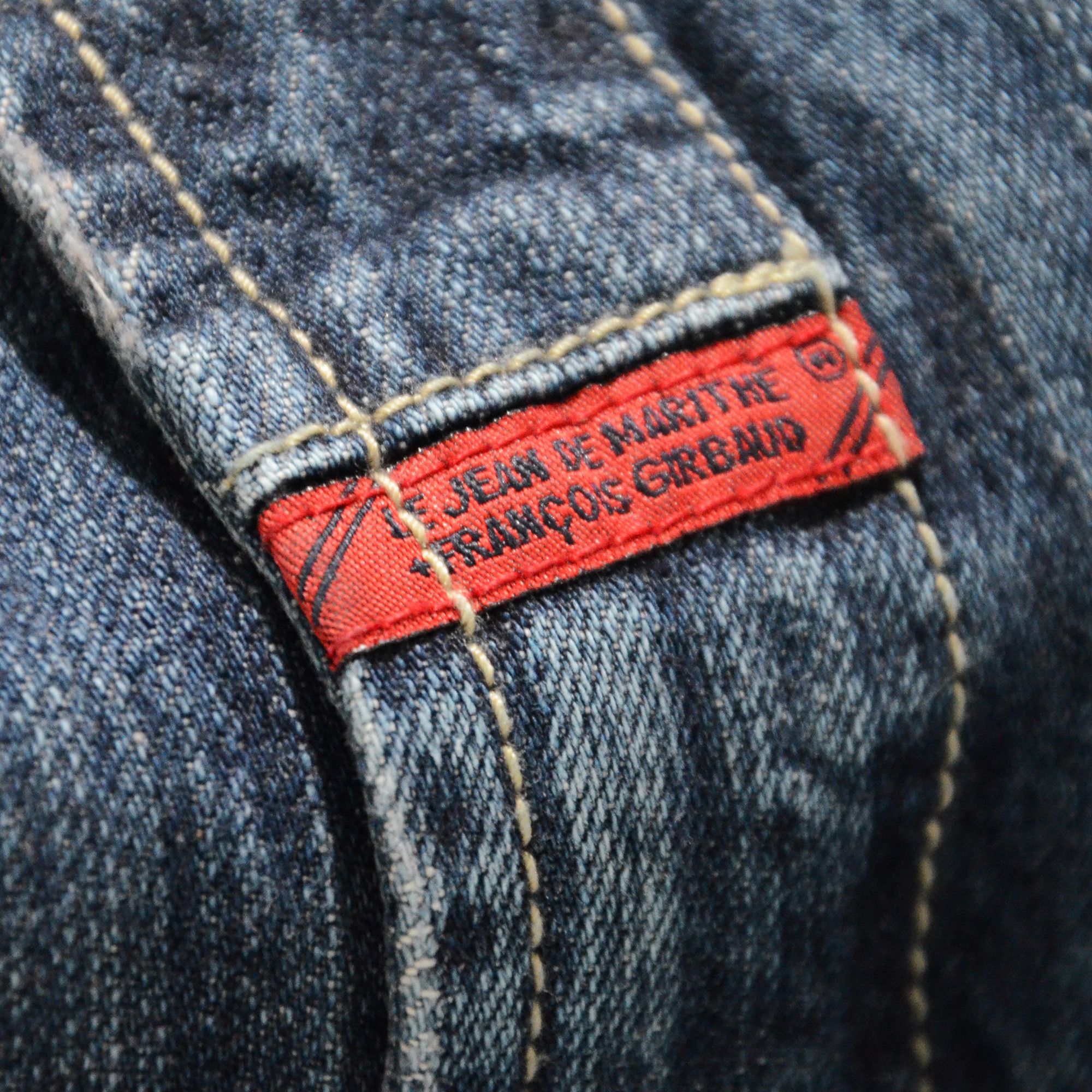 Marithe + Francois Girbaud [Hole Defects] Marithe Francois Girbaud Jeans SPFY2601DP10 Size US 34 / EU 50 - 5 Thumbnail