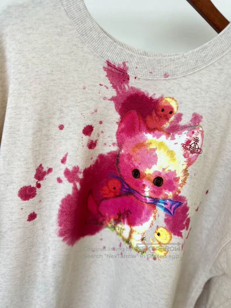 Vivienne Westwood Vivienne Westwood size 00 Bloody Mary Cat hoodie Size M / US 6-8 / IT 42-44 - 3 Thumbnail