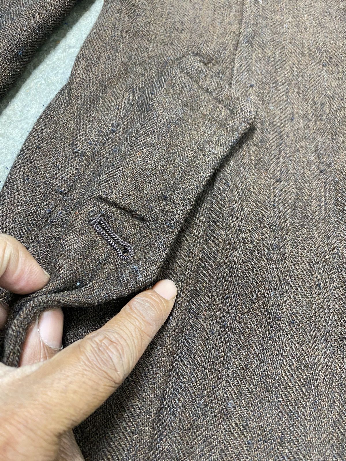 Issey Miyake Sunao Kuwahara Double Breasted Wool Jacket Size S / US 4 / IT 40 - 8 Thumbnail