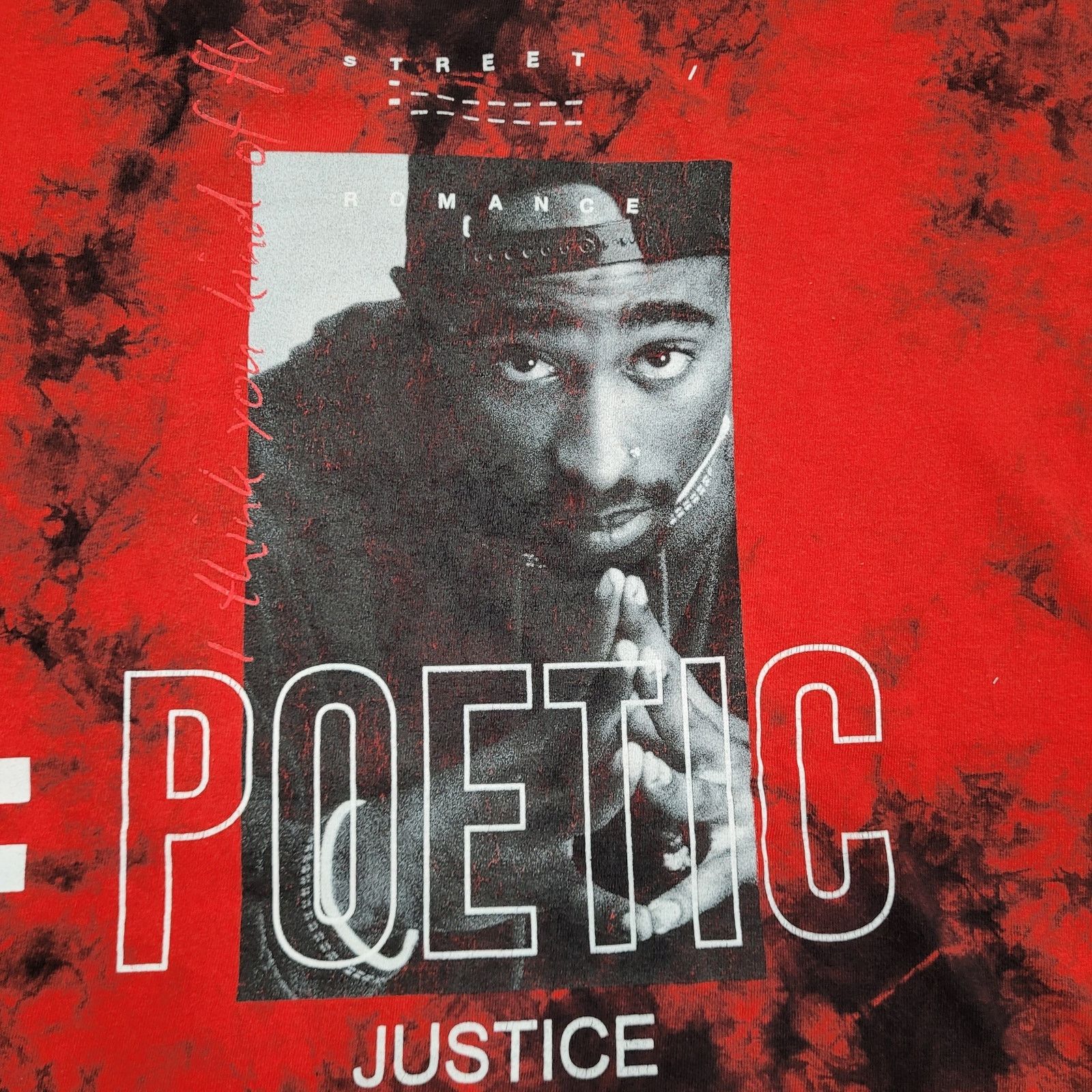Other Tupac Shakur 2Pac Poetic Justice T-Shirt Large Baggy Size US L / EU 52-54 / 3 - 2 Thumbnail