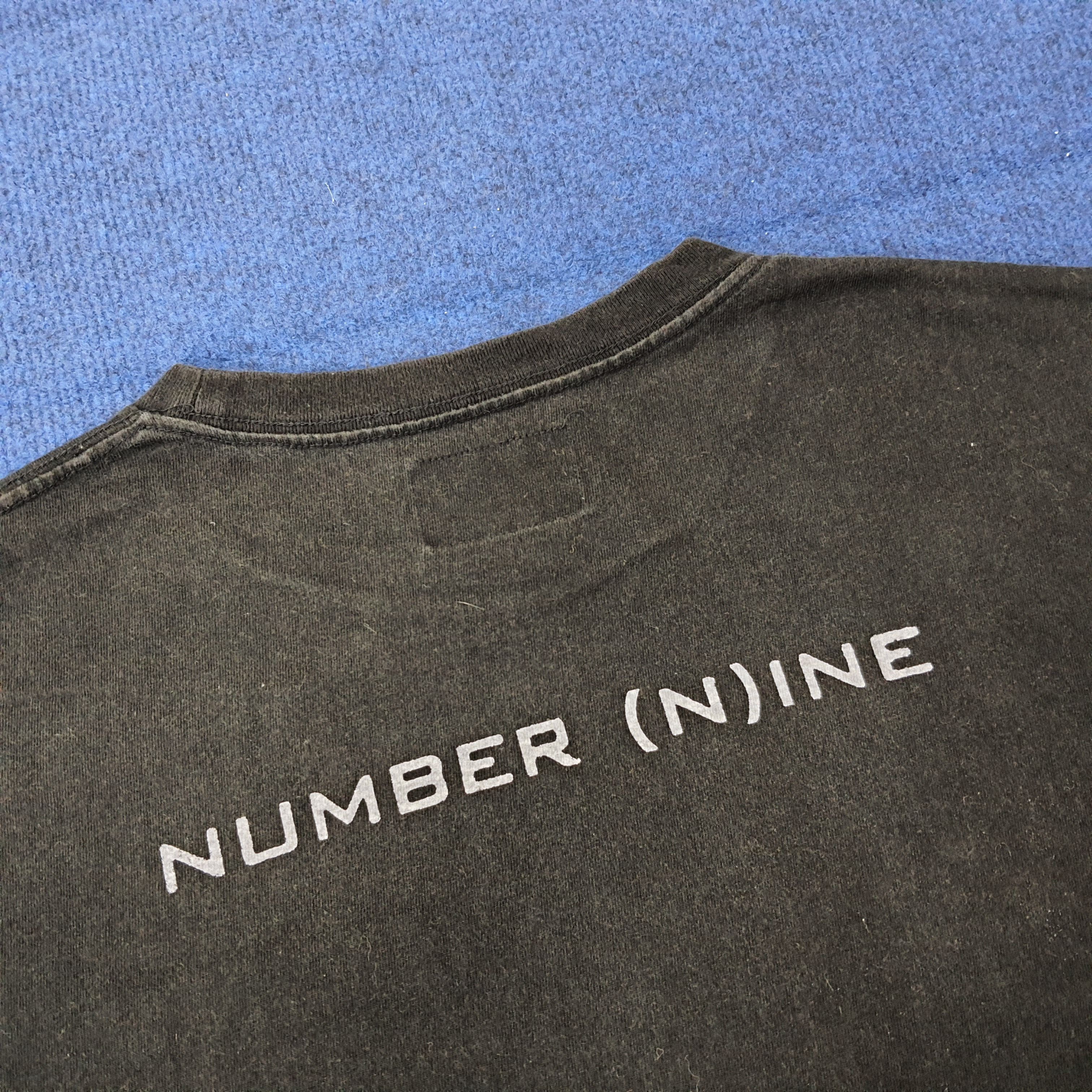 Number (N)ine Vintage Number Nine Denim Japan Custom Logo Tshirt C223N76 Size US M / EU 48-50 / 2 - 2 Thumbnail
