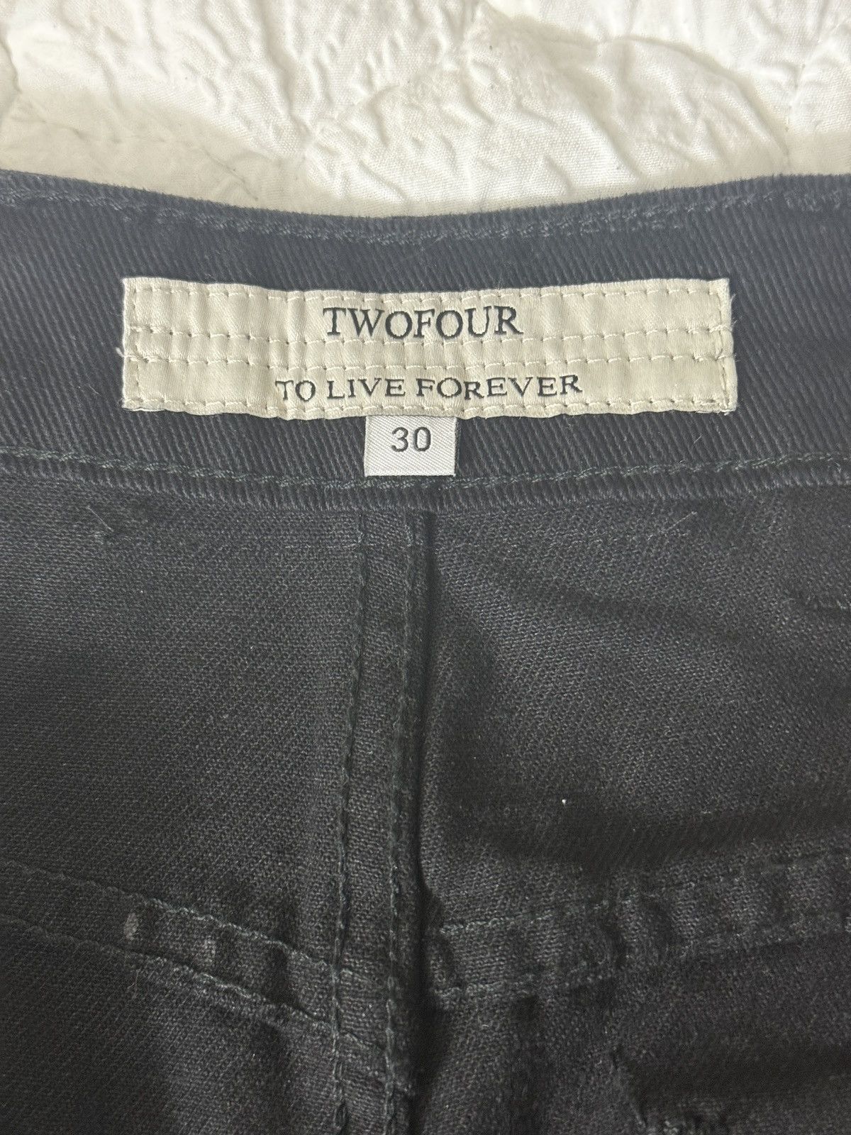 Other TWOFOUR Stained Glass Waxed Denim Size US 30 / EU 46 - 5 Thumbnail