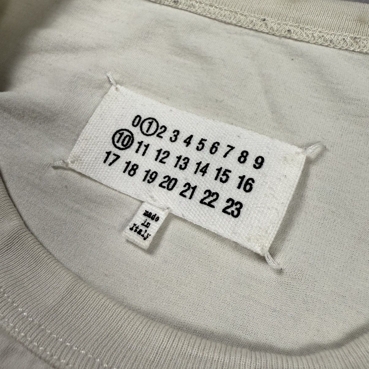 Maison Margiela Maison Marjiela Numbers T-Shirt Size US XL / EU 56 / 4 - 3 Thumbnail