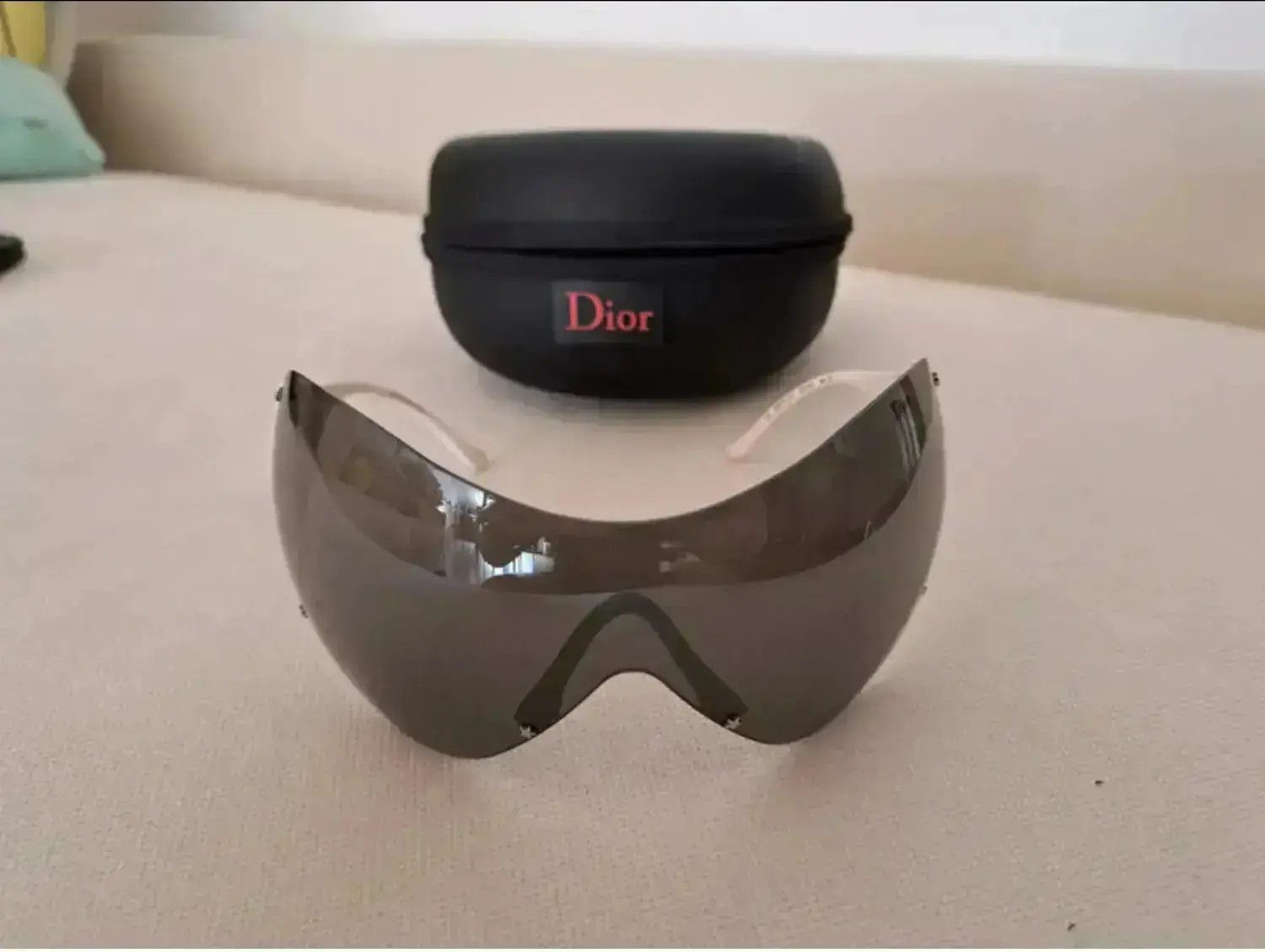Dior DIOR Sunglasses Ski 1 Galliano 2003 Wrap Shield Mask Ski Size ONE SIZE - 2 Thumbnail