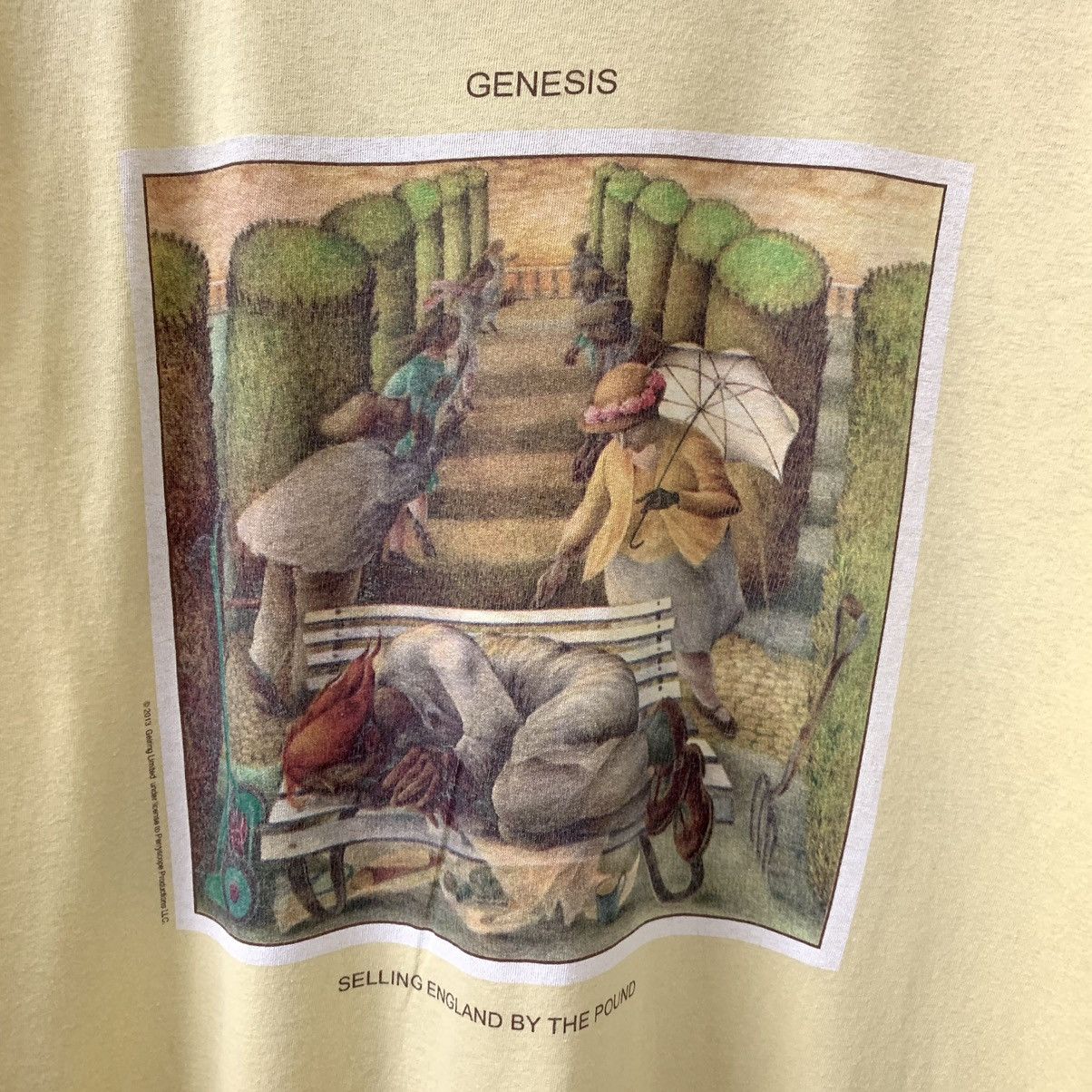 Band Tees GENESIS “SELLING ENGLAND BY THE POUND” BAND TEE Size US L / EU 52-54 / 3 - 2 Thumbnail