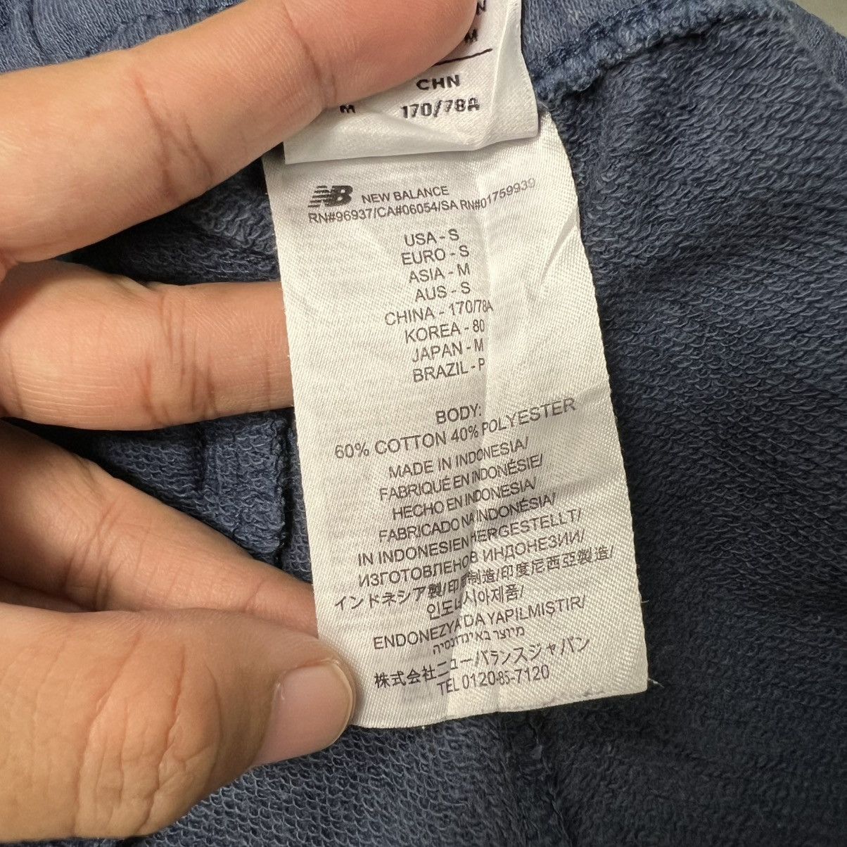 New Balance NEW BALANCE Sweatpants #4239-C193 Size US 28 / EU 44 - 11 Thumbnail