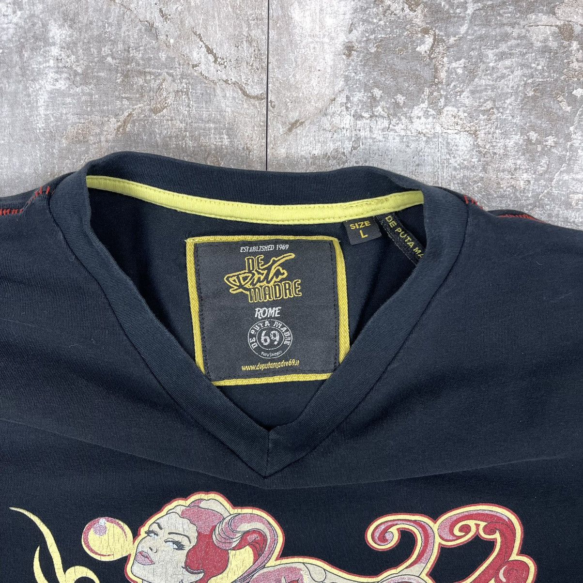 Anime × Hook-Ups × Sex Skateboards PUTA MADRE BRAND TEE Y2K VINTAGE Size US L / EU 52-54 / 3 - 3 Thumbnail
