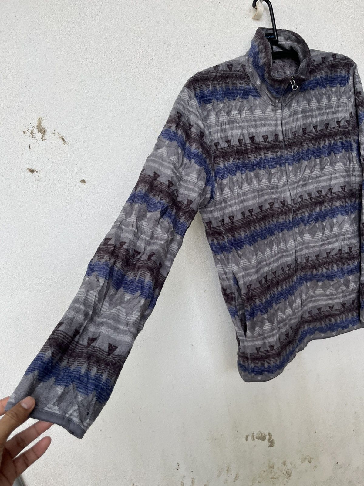 Japanese Brand 💥 Tribal Motives aztec chimaiyo Navajo Fleece Jackets Size US M / EU 48-50 / 2 - 7 Thumbnail