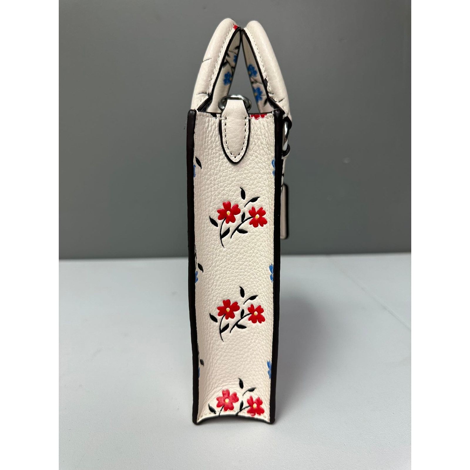 Coach Coach Bag Shoulder Floral Print North/South Mini ToteCt808 Size ONE SIZE - 5 Thumbnail