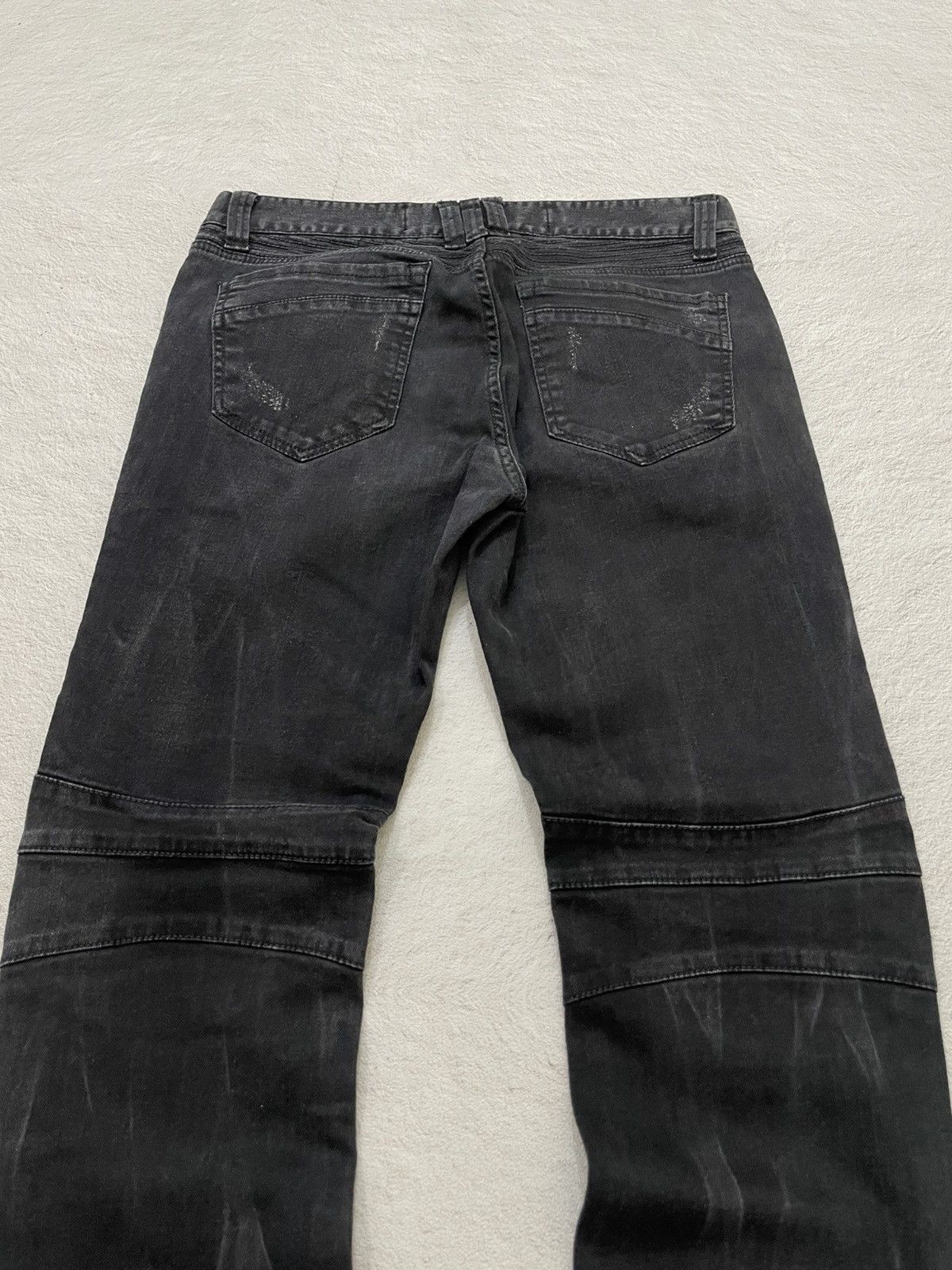 Japanese Brand 00s Buckaro Zippered front pockets Slim Straight Amiri Style Size US 31 - 8 Thumbnail