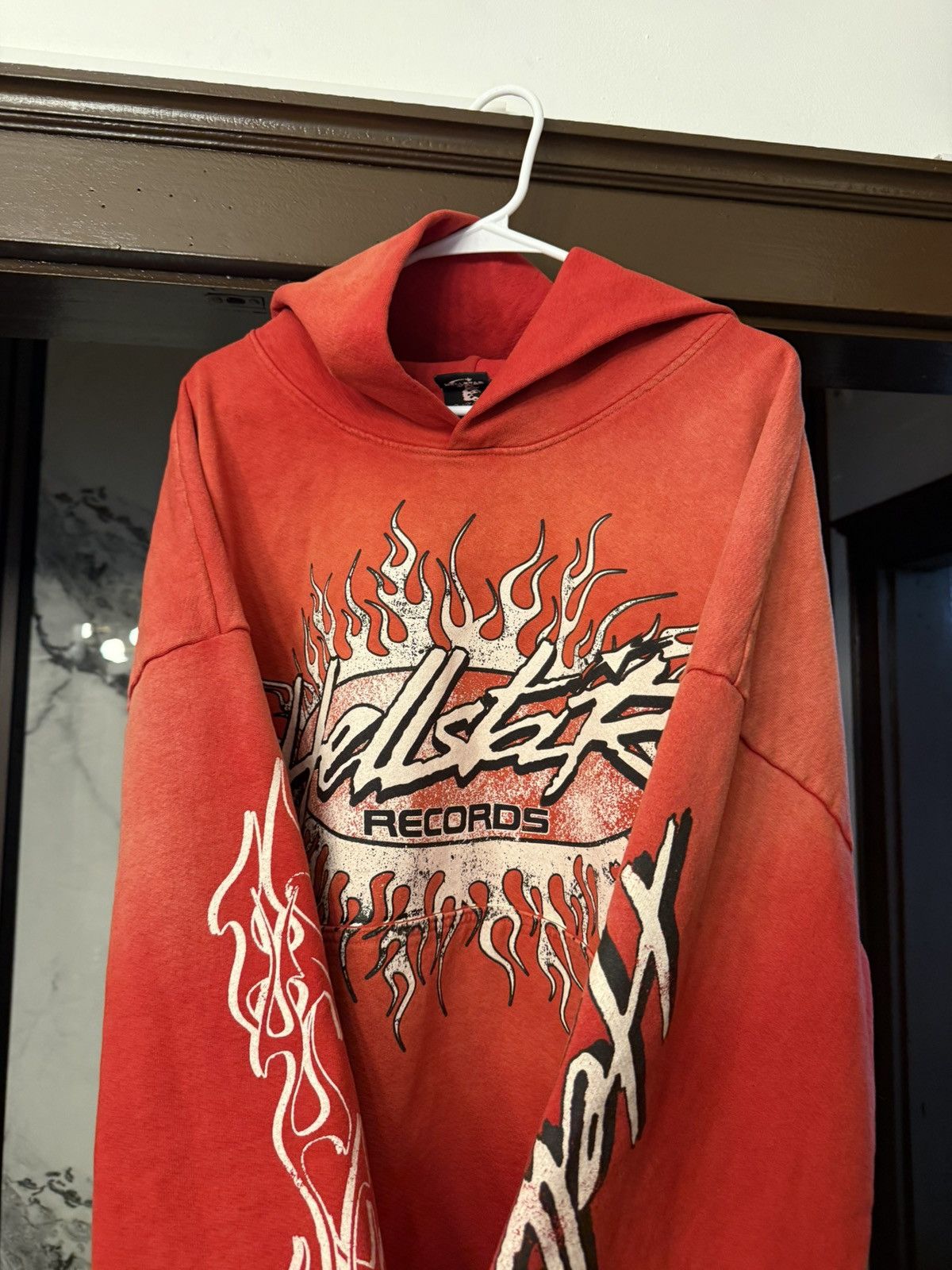 HELLSTAR Hellstar Records Hoodie Red Capsule 9 Size XL Size US XL / EU 56 / 4 - 6 Thumbnail