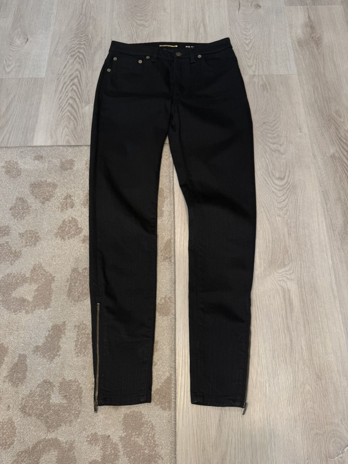 s/s 2014 zipper skinny denim jeans!!