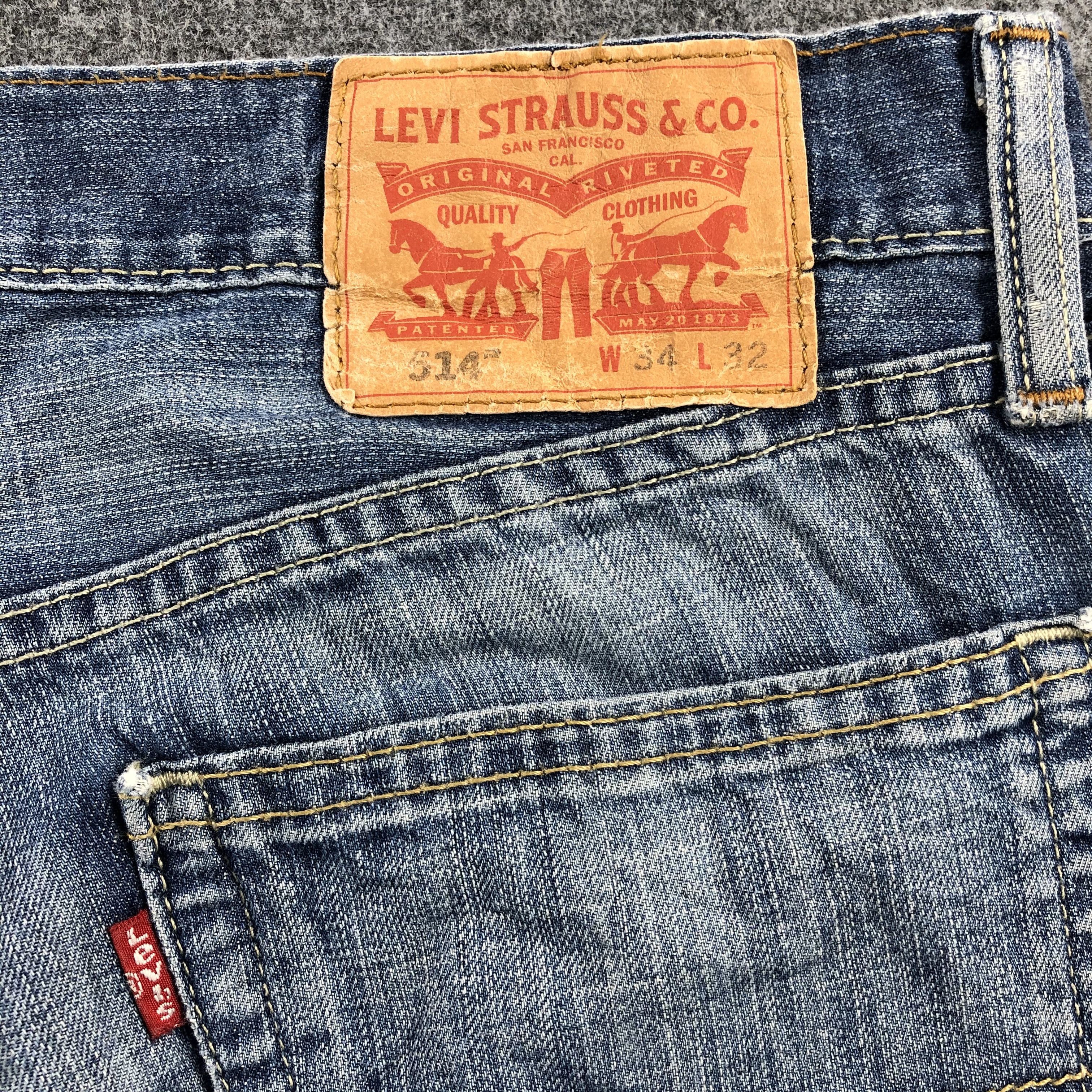 Levi's × Vintage Vintage Blue Wash Levis 514 Jeans-JM1224 Size US 36 / EU 52 - 6 Thumbnail