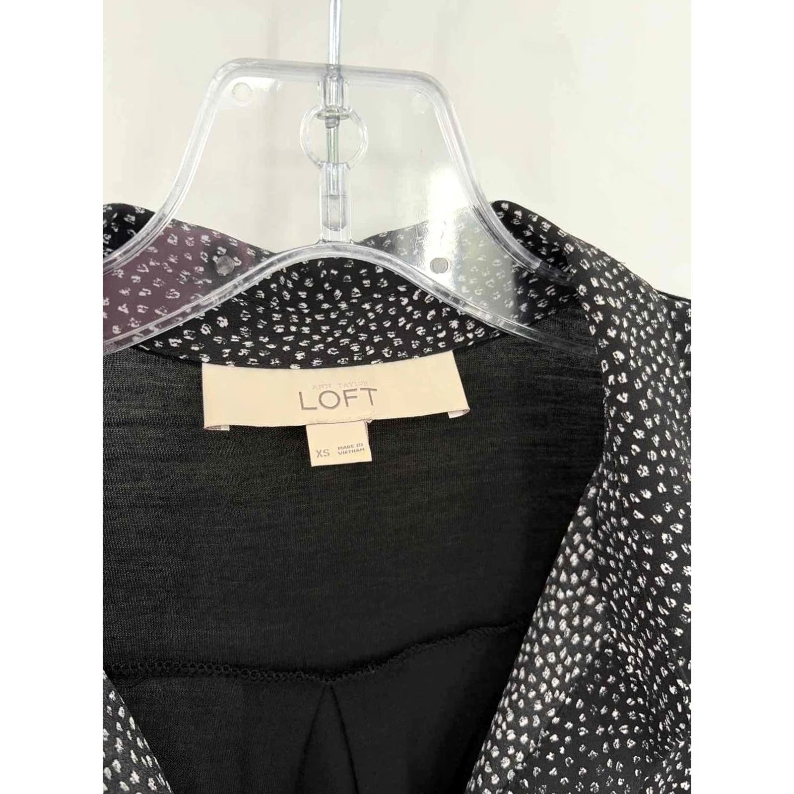 Loft Pre-Owned Loft Black Tank Top XS Size XS / US 0-2 / IT 36-38 - 3 Thumbnail