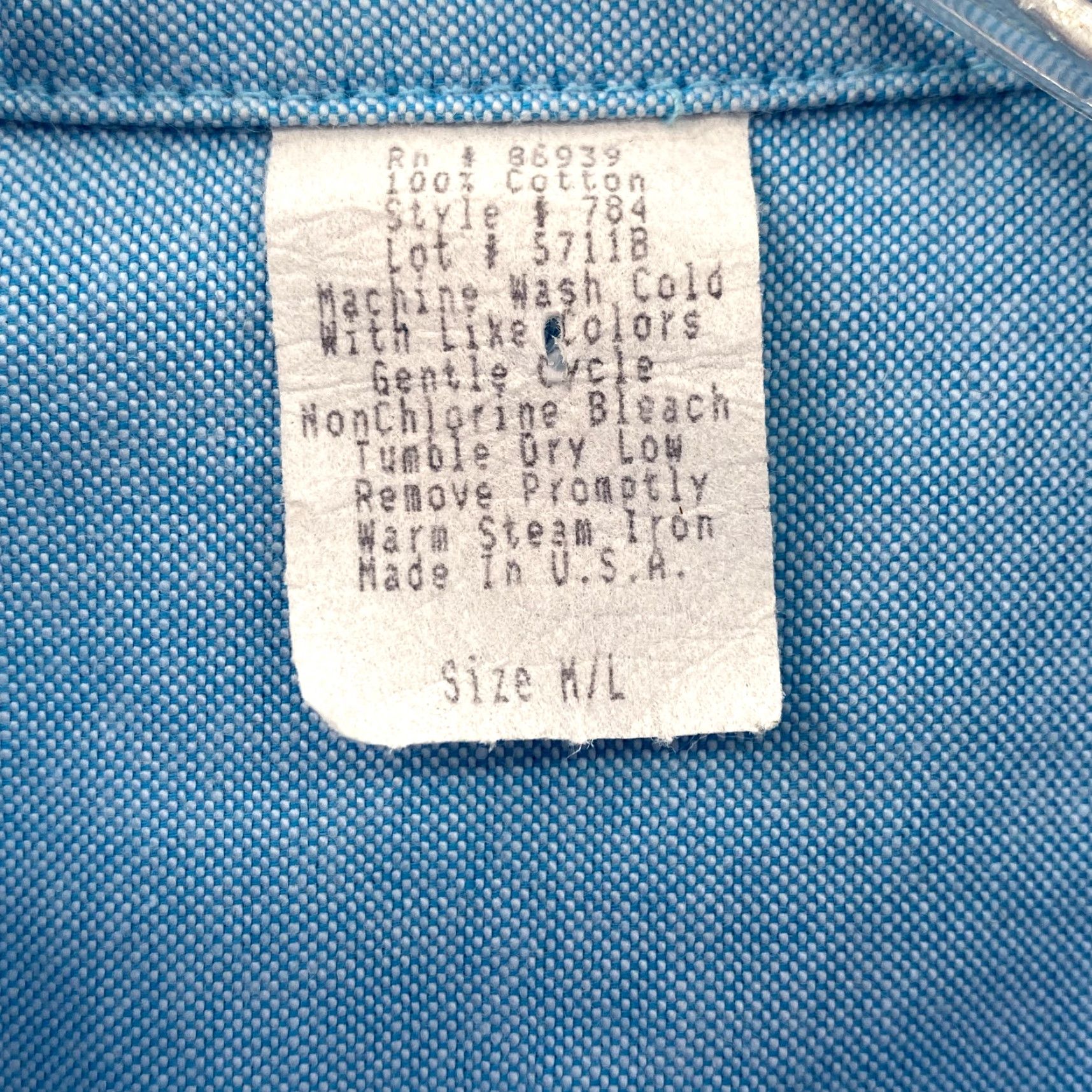 Ralph Lauren Ralph Lauren Shirt Men M/L Blue Cotton Long Sleeve Preppy Pocket Logo 90's Shirt M/L Blue Cotton Long Sleeve Preppy Pocket Logo 90s Mens Size US M / EU 48-50 / 2 - 4 Thumbnail