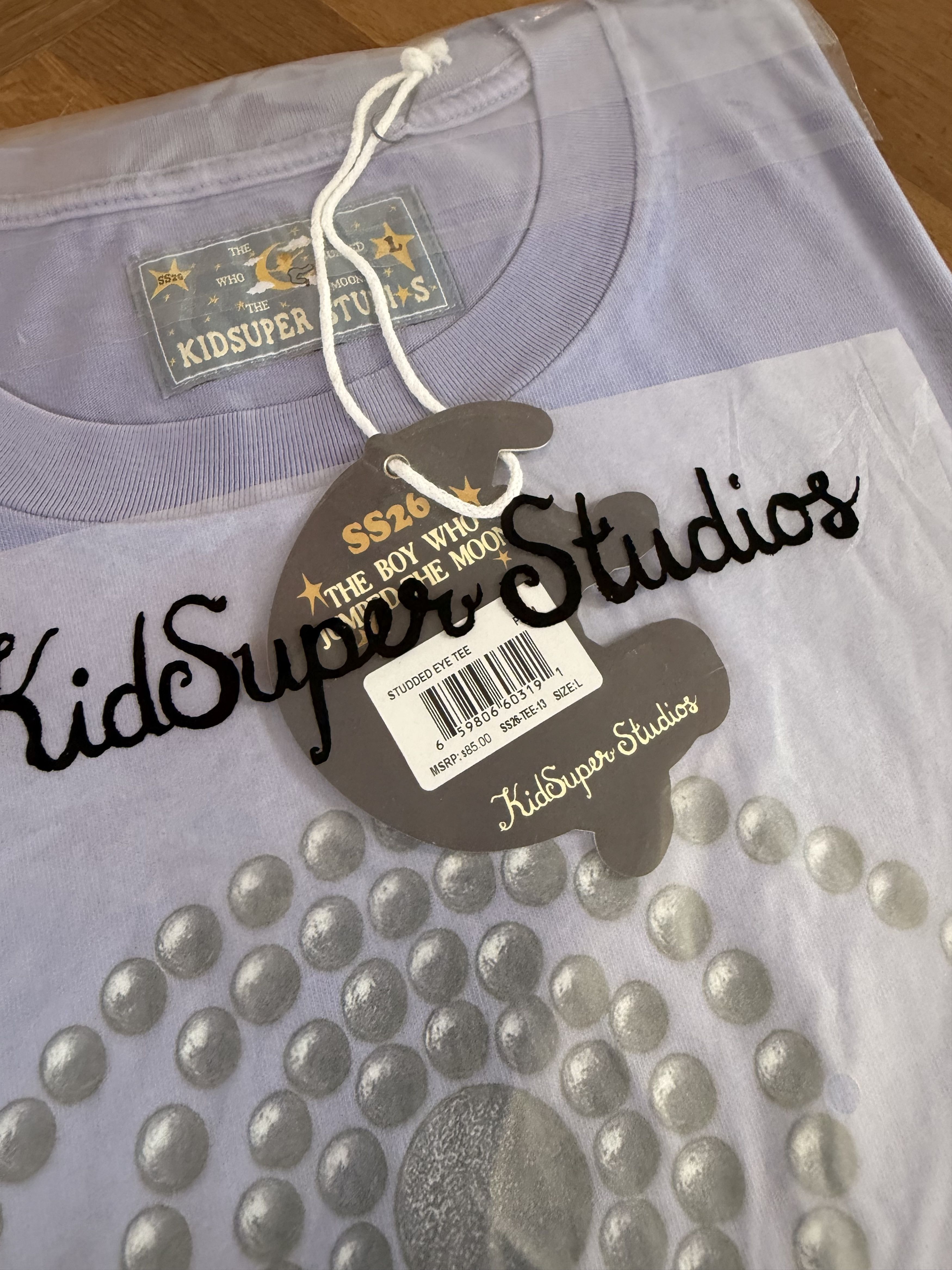 KidSuper KidSuper Studios Studded Eye Tee Size US L / EU 52-54 / 3 - 4 Thumbnail