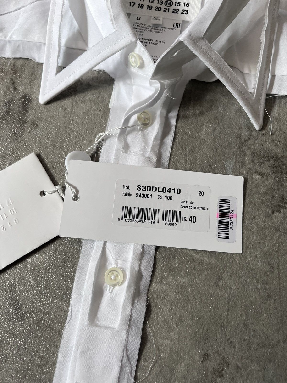 Maison Margiela Maison Margiela F/W 2018 by John Galliano frame shirt Size US M / EU 48-50 / 2 - 11 Thumbnail