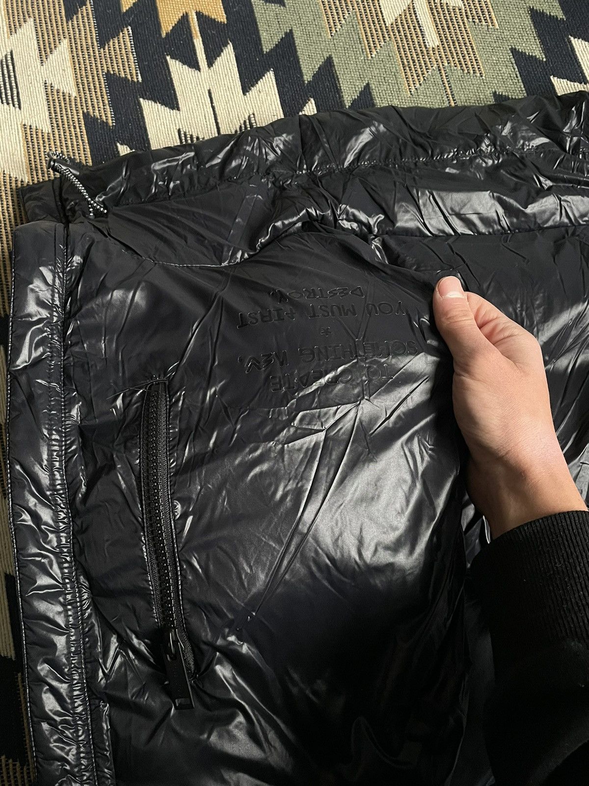 Designer × Unravel Project Unravel Project Ben Teverniti Cropped Down Jacket Size S / US 4 / IT 40 - 14 Thumbnail